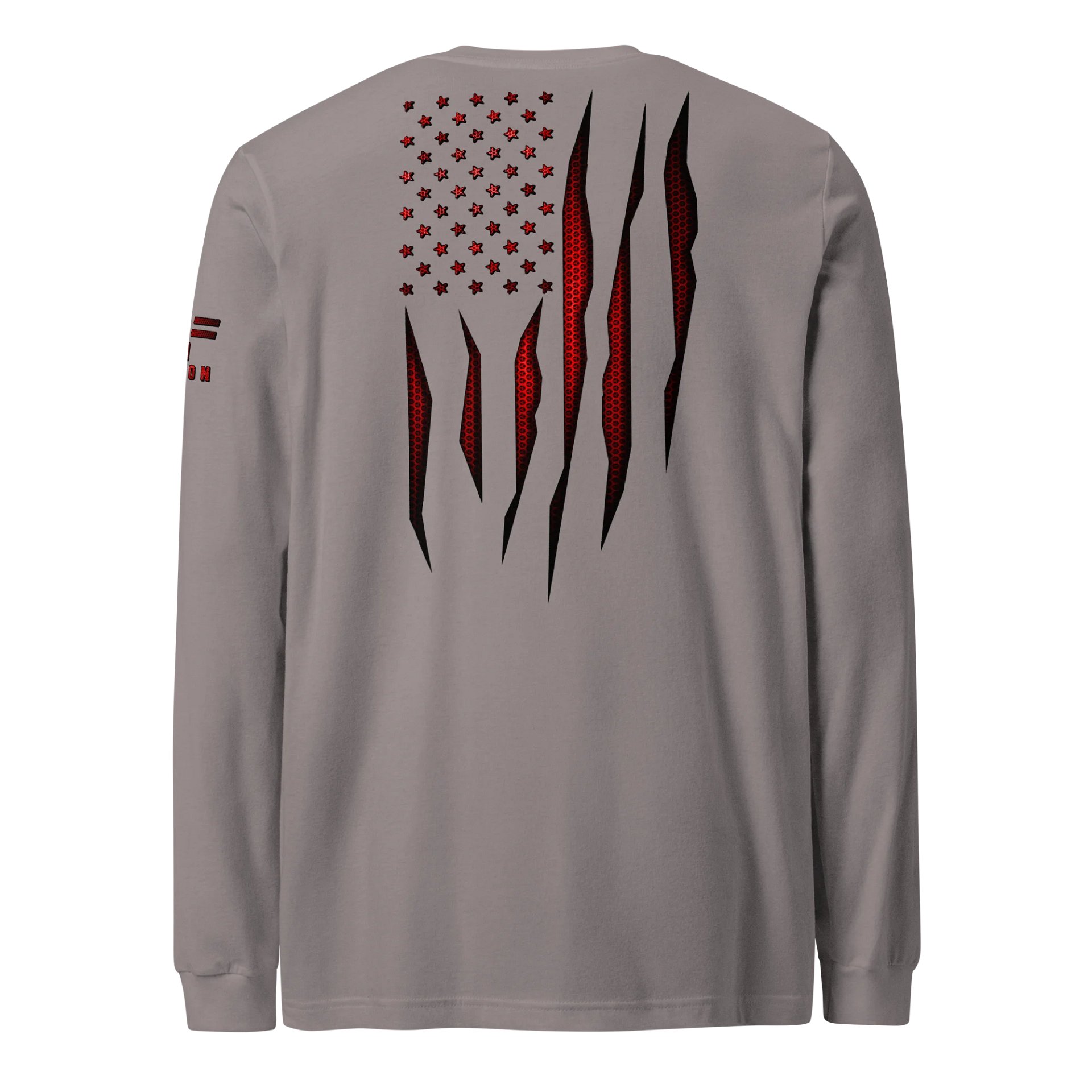 Red Carbon Onyx American Flag Long Sleeve product image (13)