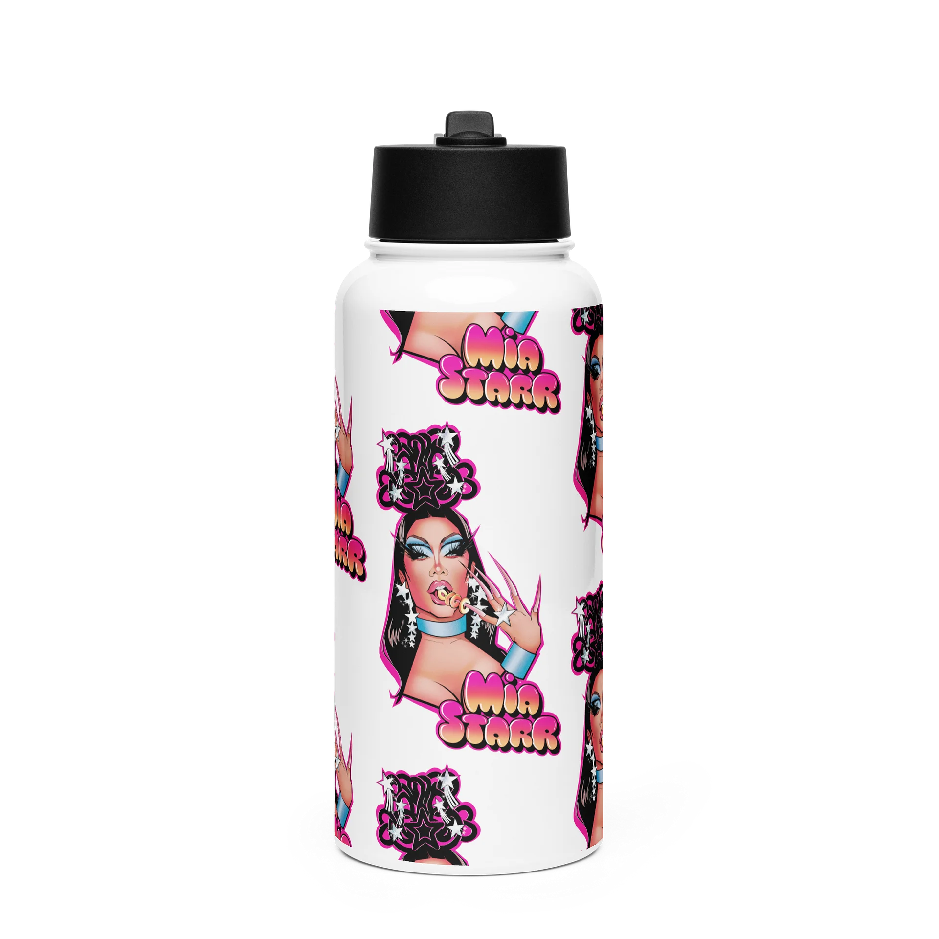 Thirsty B*tch Water Bottle (White) product image (1)