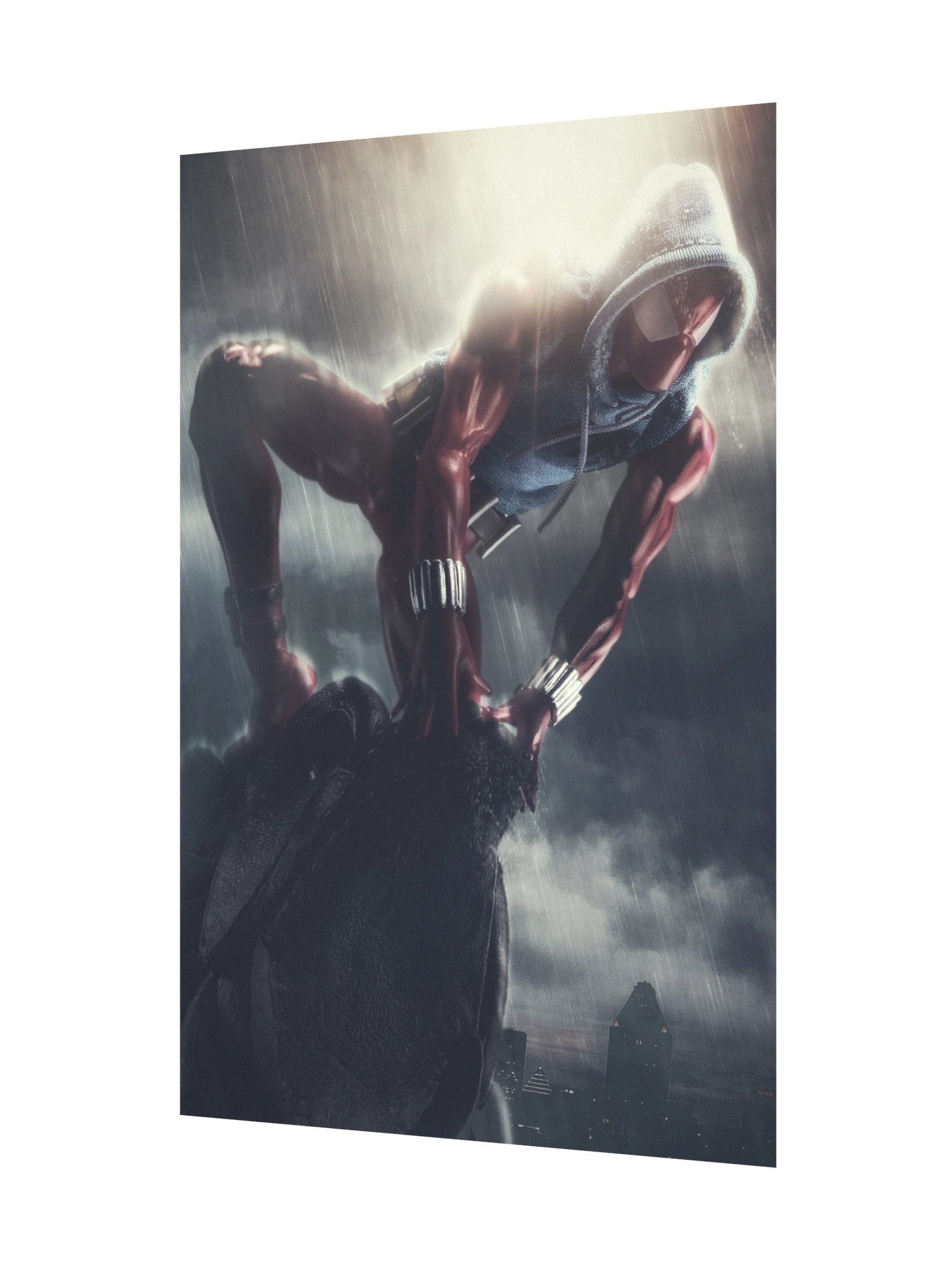 The Scarlet Wall-Crawler 12x18 Print product image (3)