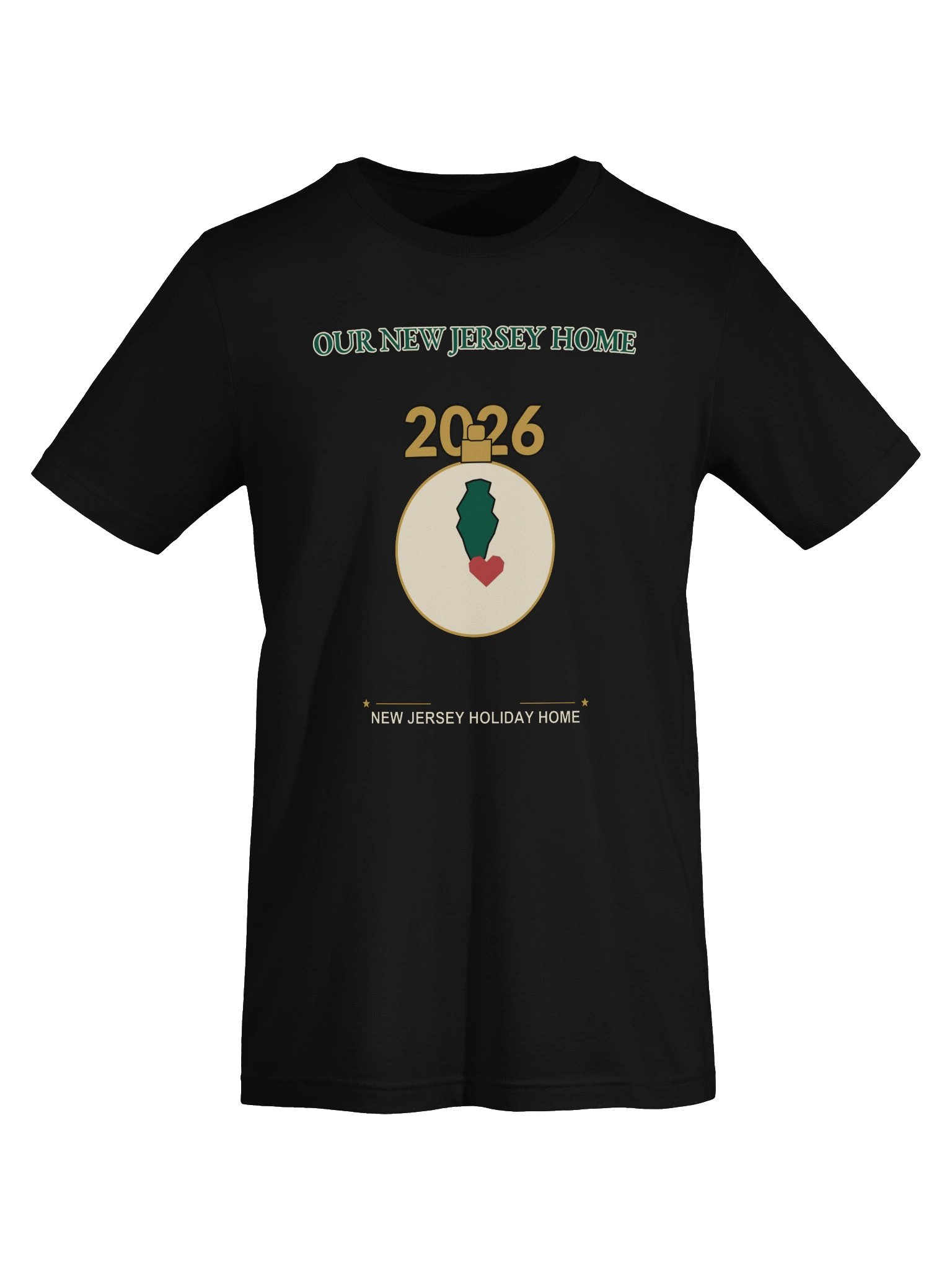 Our New Jersey Home 2026 Holiday T-Shirt product image (6)