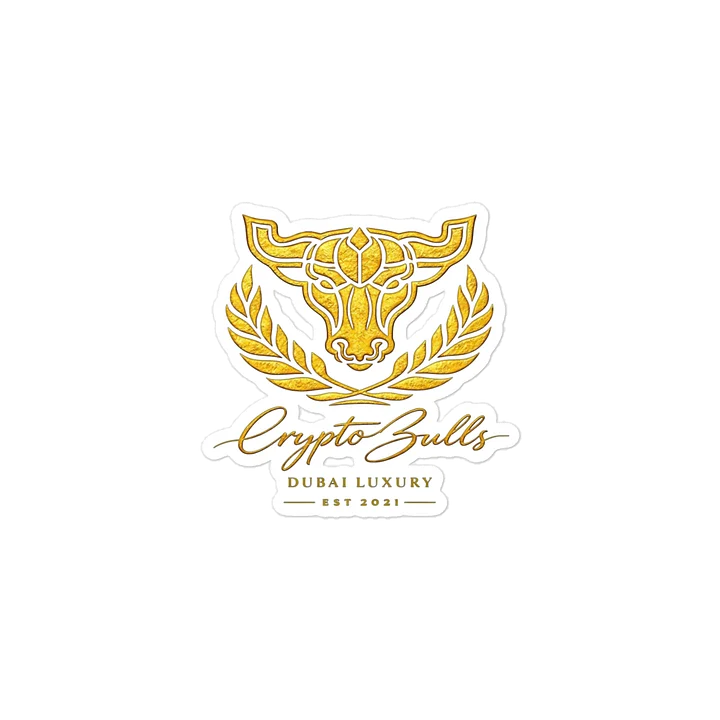 Bullish Gold Crest Stickers product image (1)