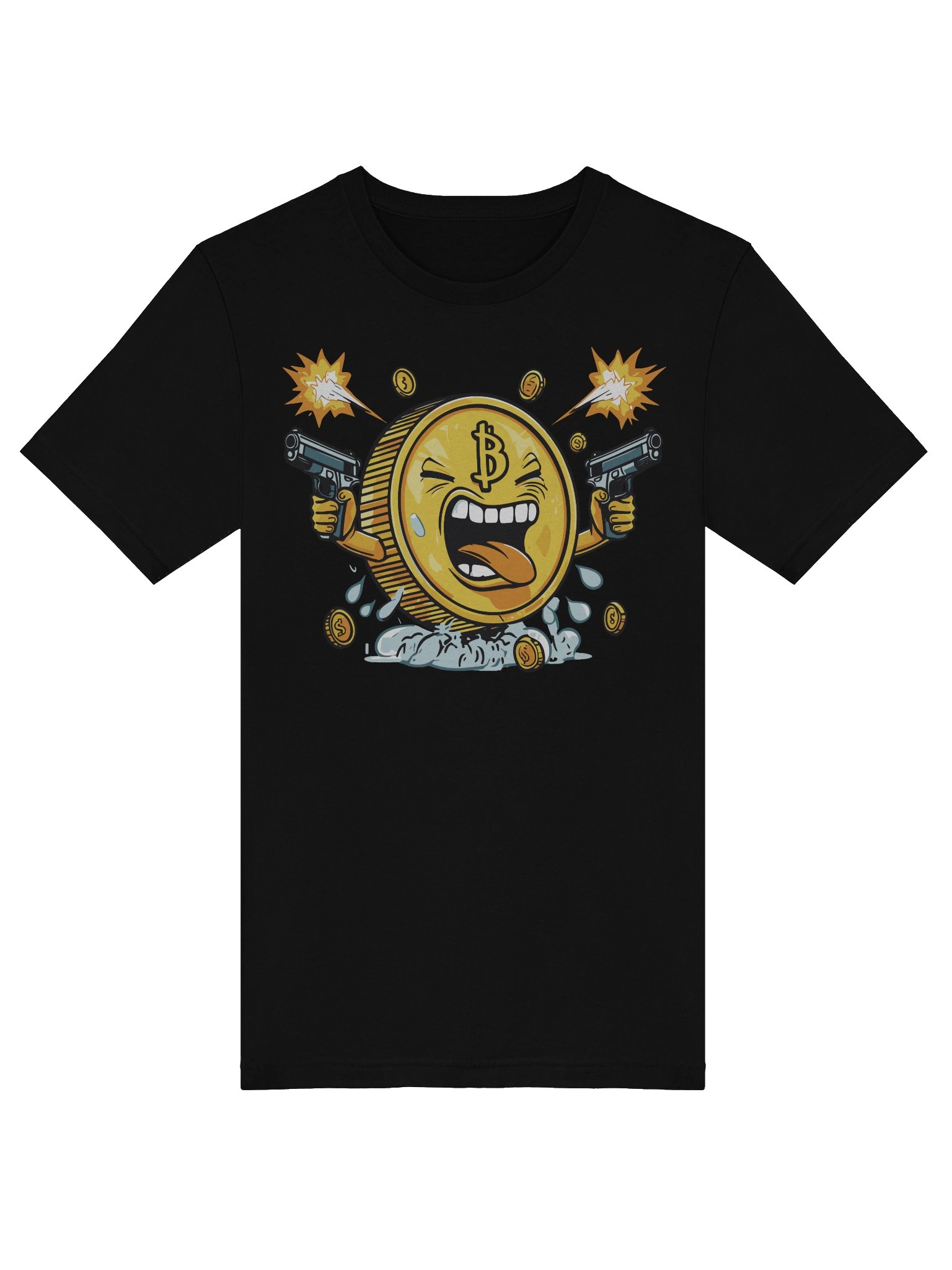 Crypto Coin Rage Men's T-shirt - Unisex T-Shirt – Premium Printed T-Shirt for Everyday Casual & Streetwear product image (5)