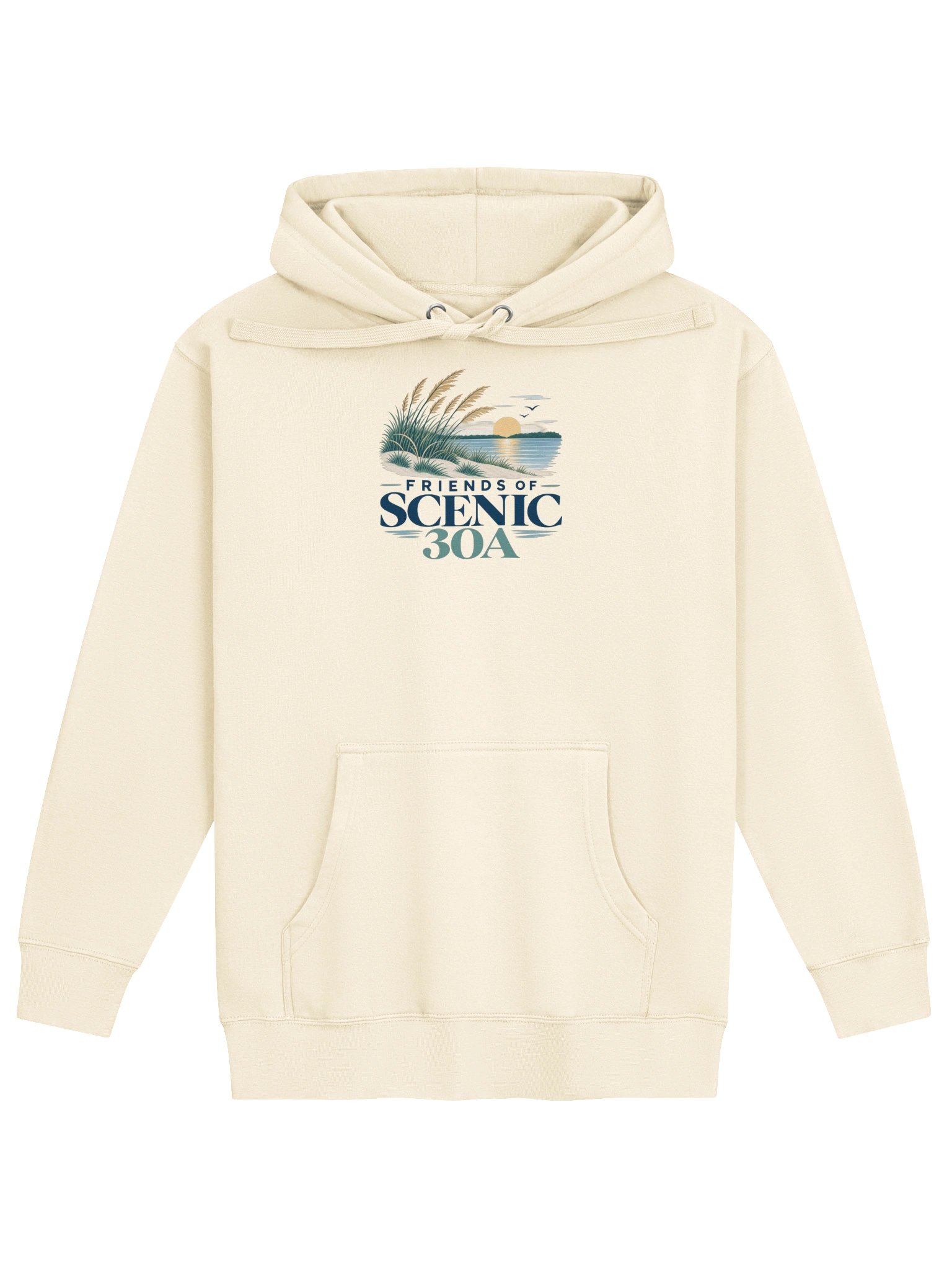 Friends of Scenic 30A Stacked Wordmark Hoodie product image (1)