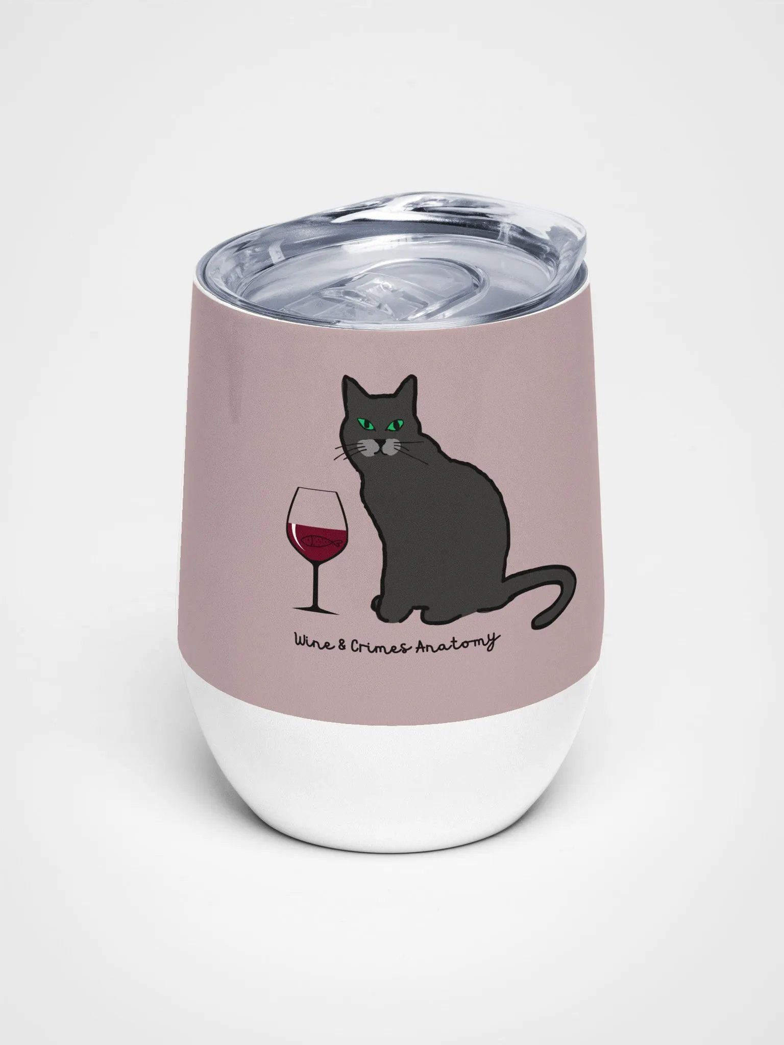 Russian Blue Wine Tumbler product image (1)