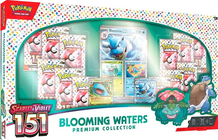 Pokémon TCG: Scarlet & Violet—151 Blooming Waters Premium Collection product image (1)