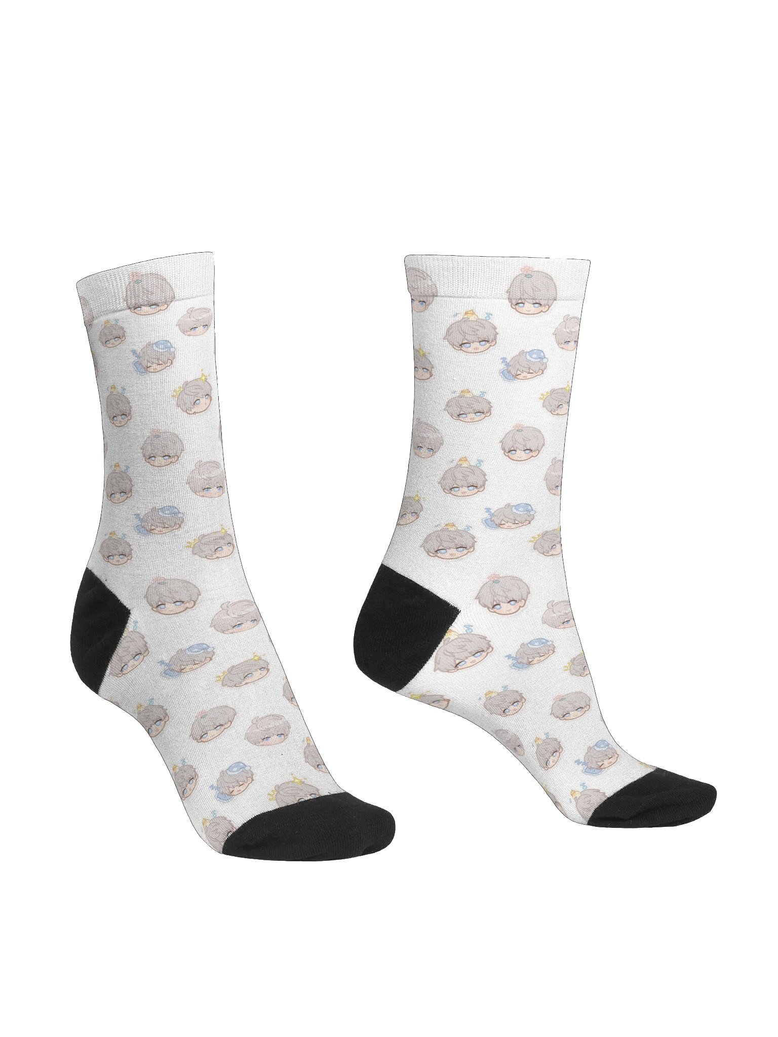 Chibi Xavier Pattern Socks product image (3)