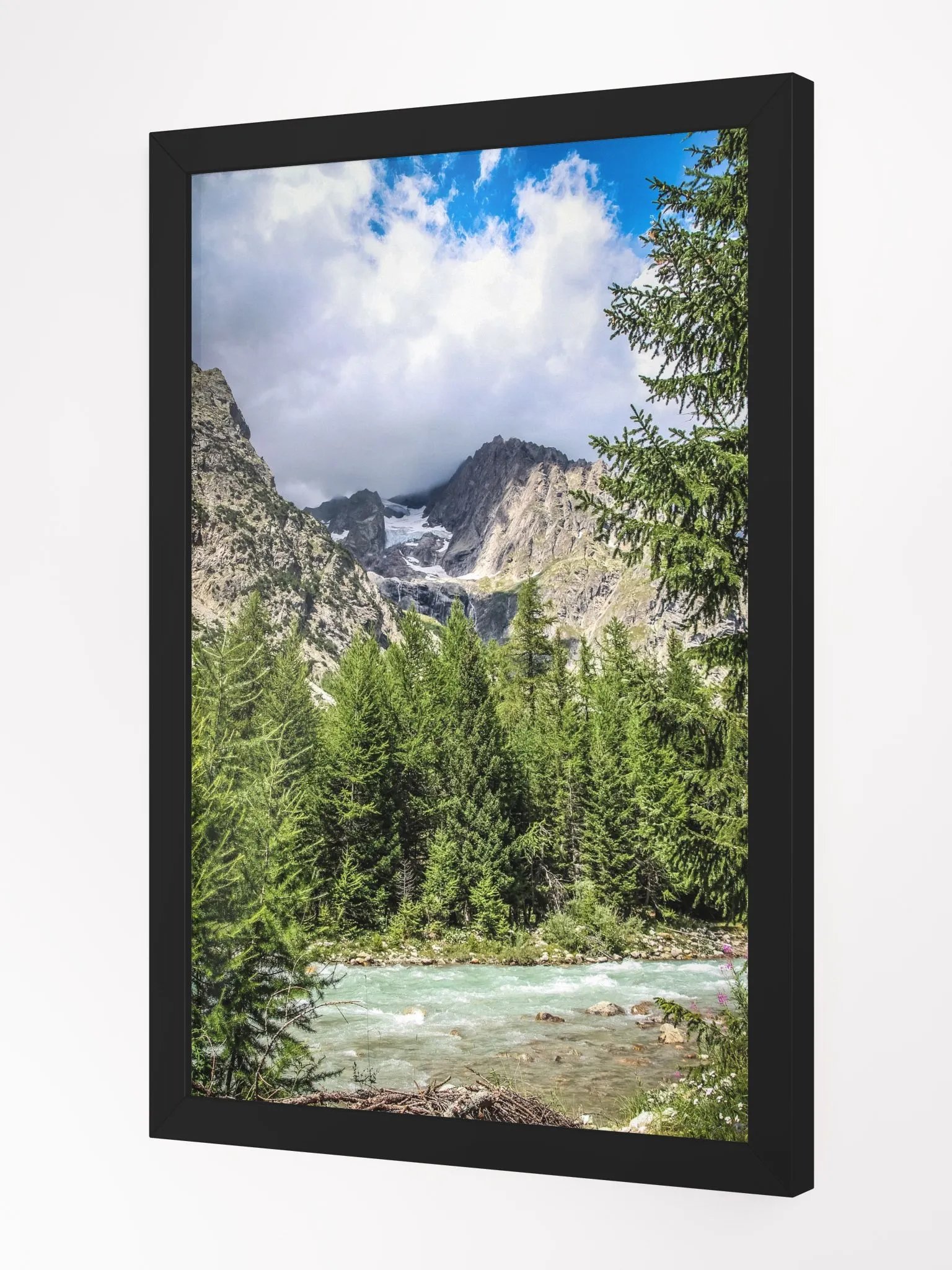 Print Fine Art - Lavachey, Torrent de la Malatrà, Val Ferret - French Alps product image (3)