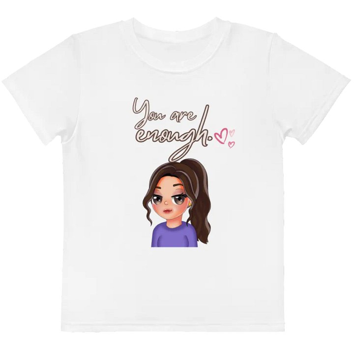 You are Enough Kids Crew Neck T-Shirt product image (2)