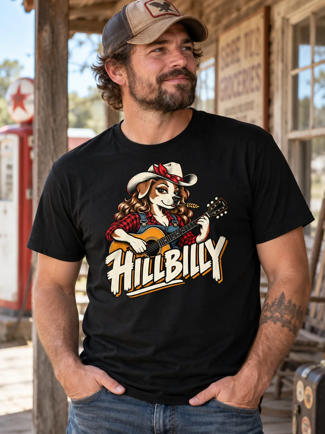 Hillbilly Pin-Up Tee – Men product image (1)