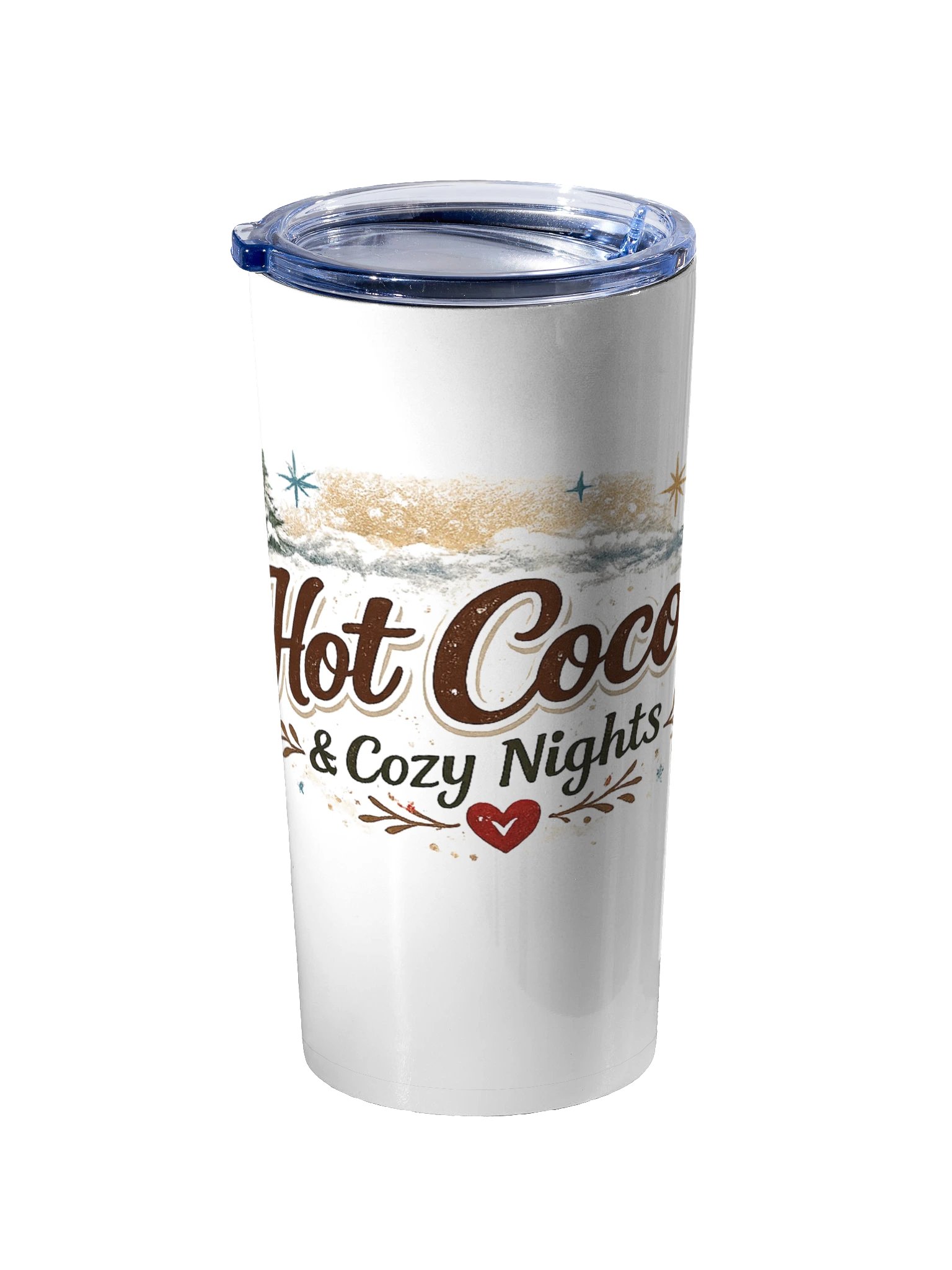 Hot Cocoa & Cozy Nights 20 oz Insulated Travel Tumbler product image (2)