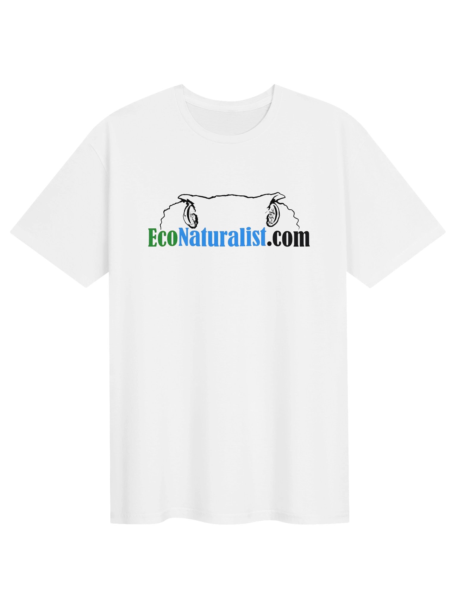 EcoNaturalist Softstyle Logo Tee (White) product image (1)