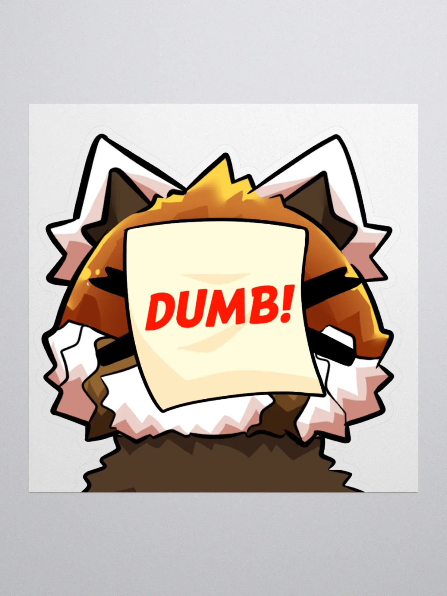 Dumb Sticker product image (1)