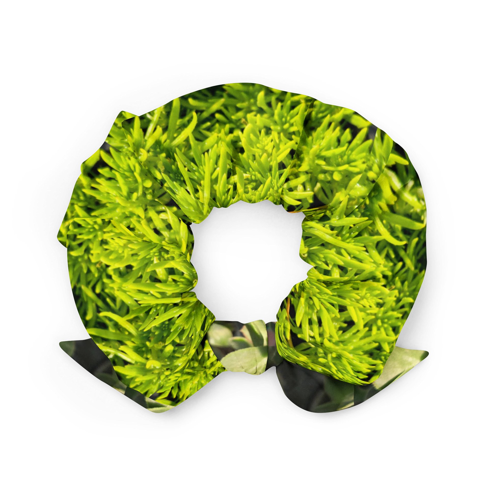 Lush Greenery All-Over Print Scrunchie product image (2)