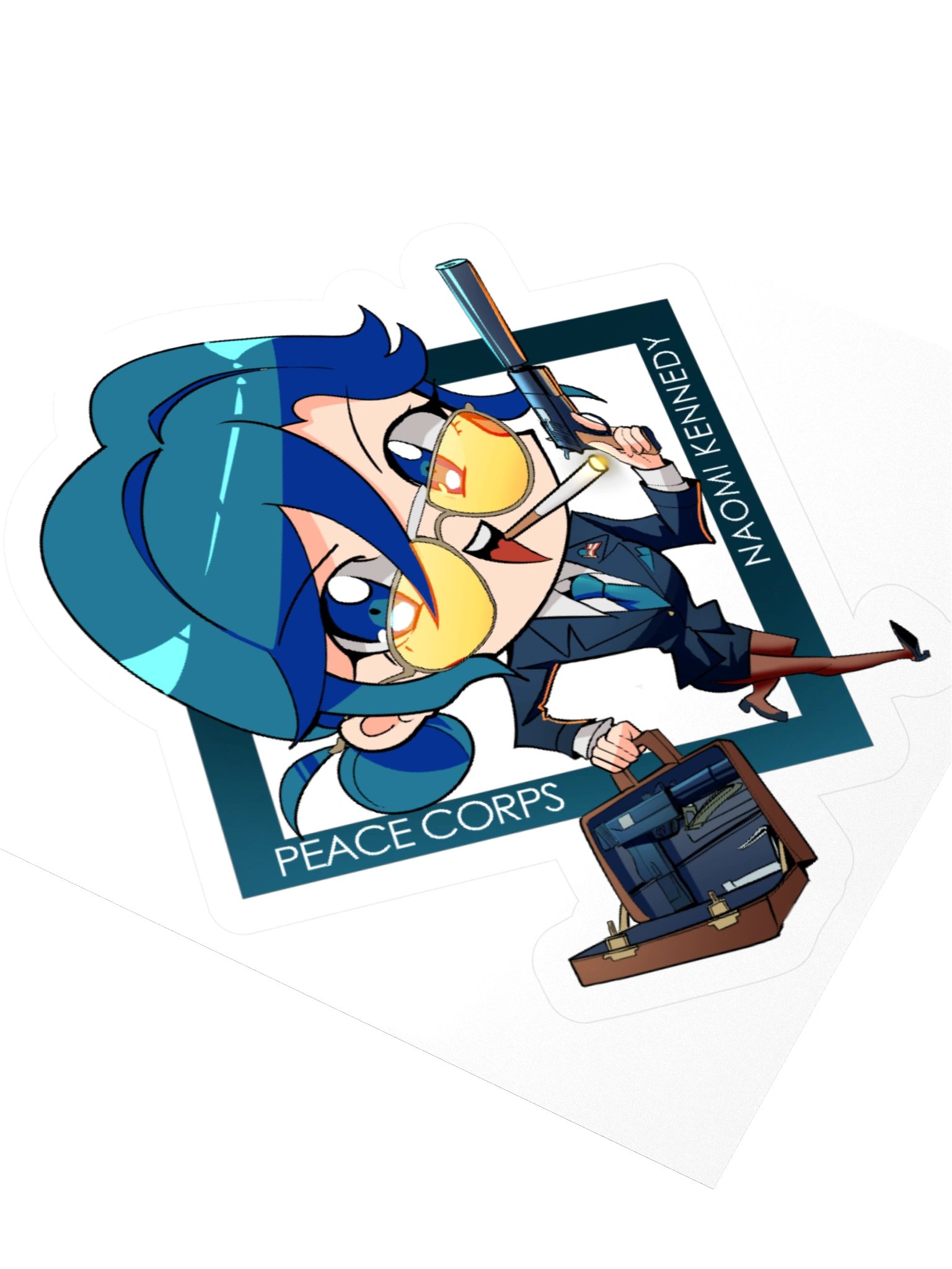 Naomi Kennedy Briefcase Sticker product image (7)