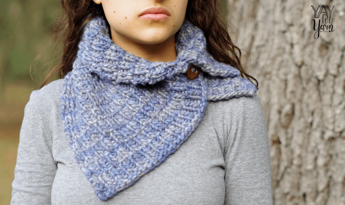 Breezy Morning Cowl - PDF Knitting Pattern & Video Tutorial | Yay For Yarn
