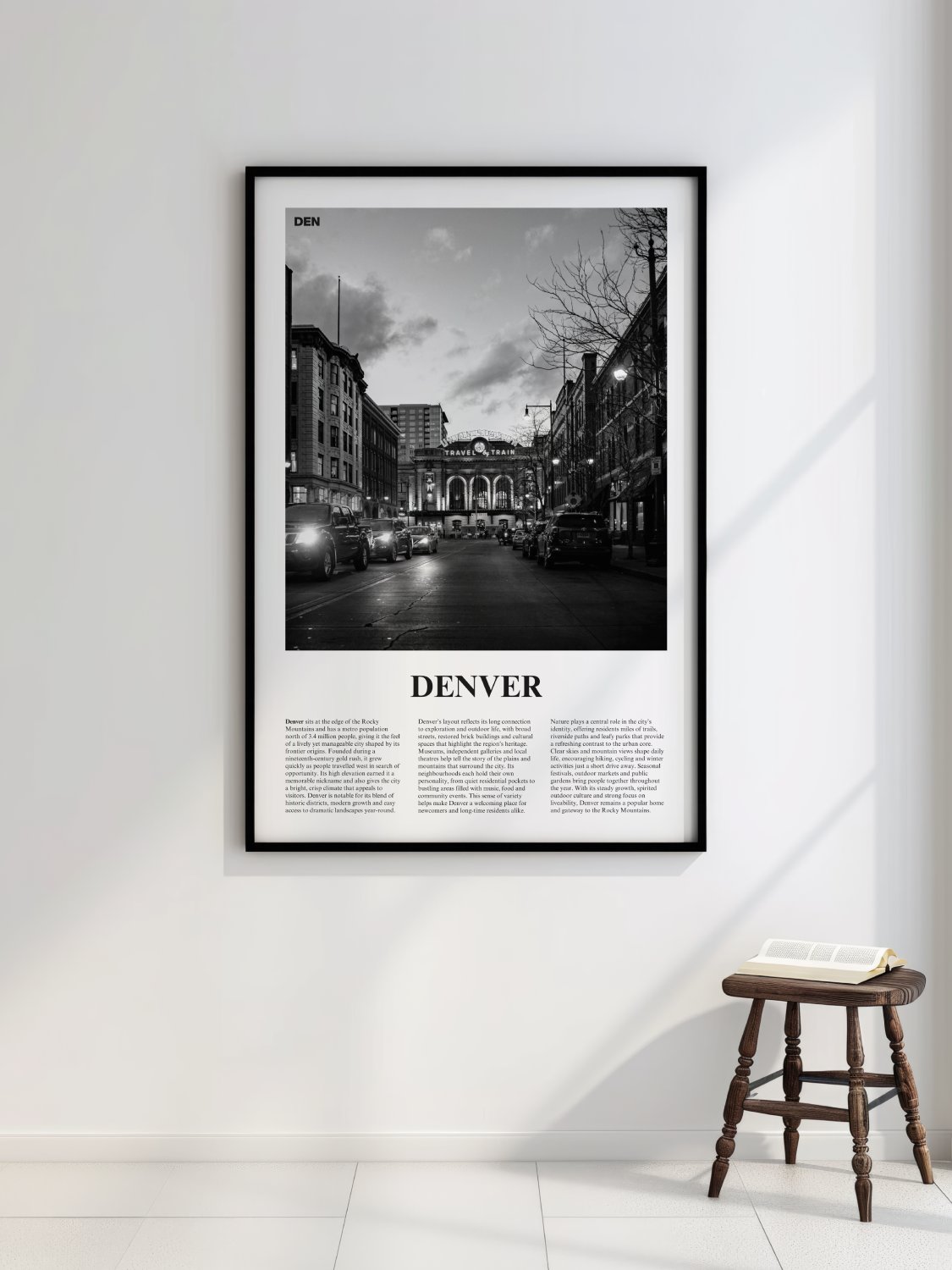 Denver 01 Newspaper Poster product image (2)