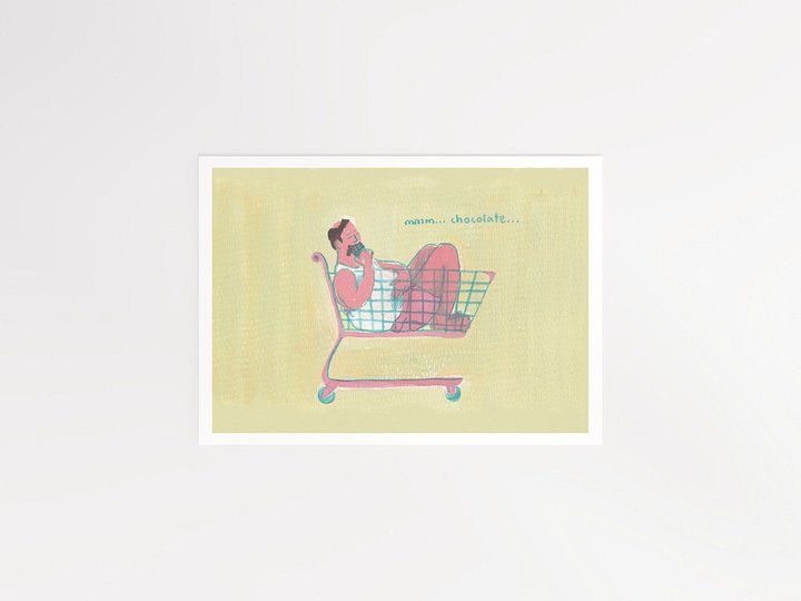 mmm.. Chocolate... Art print product image (1)