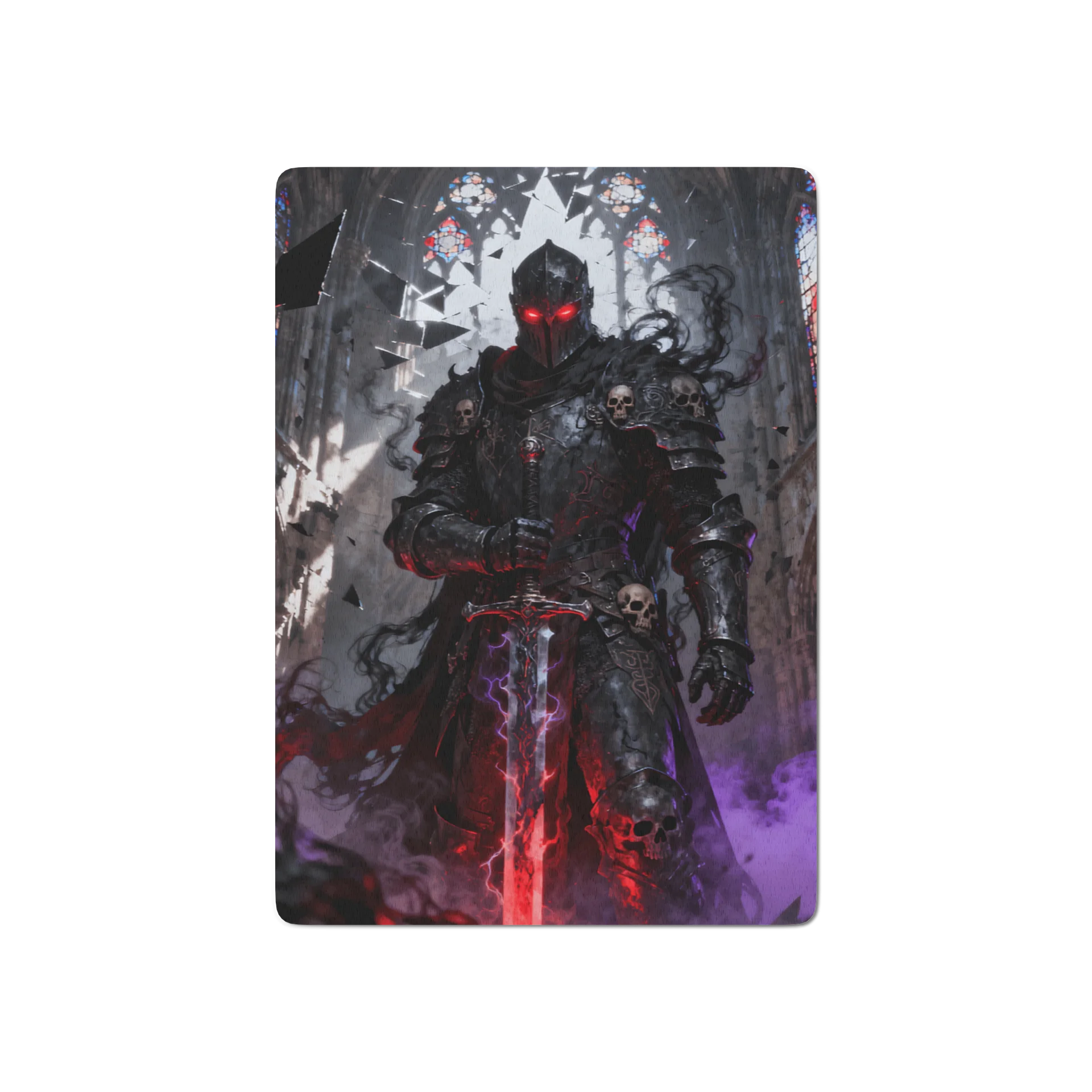 Dark Fantasy Knight Premium Playing Cards - Gothic Gaming Deck product image (1)