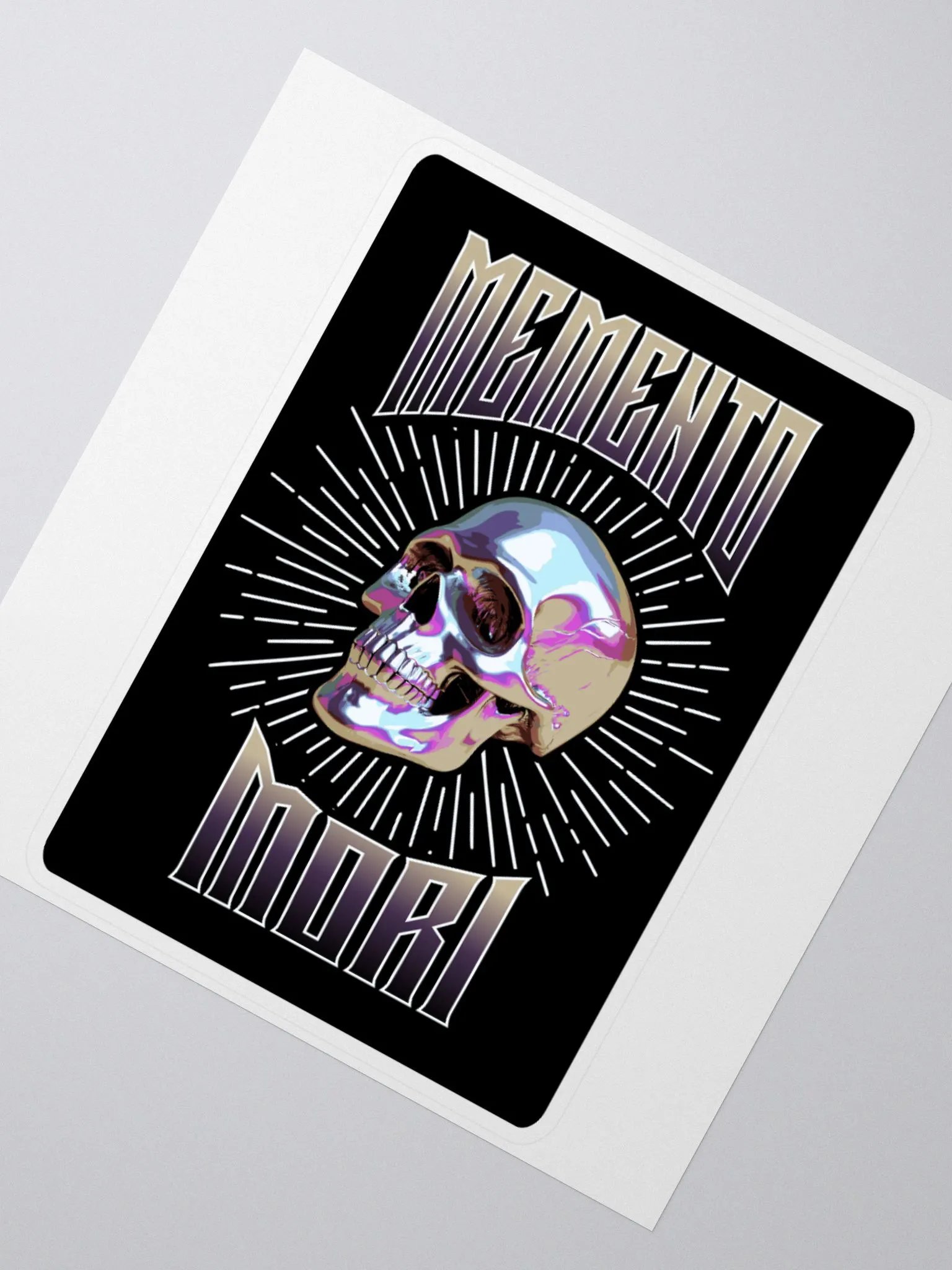 Memento Mori Sticker product image (2)