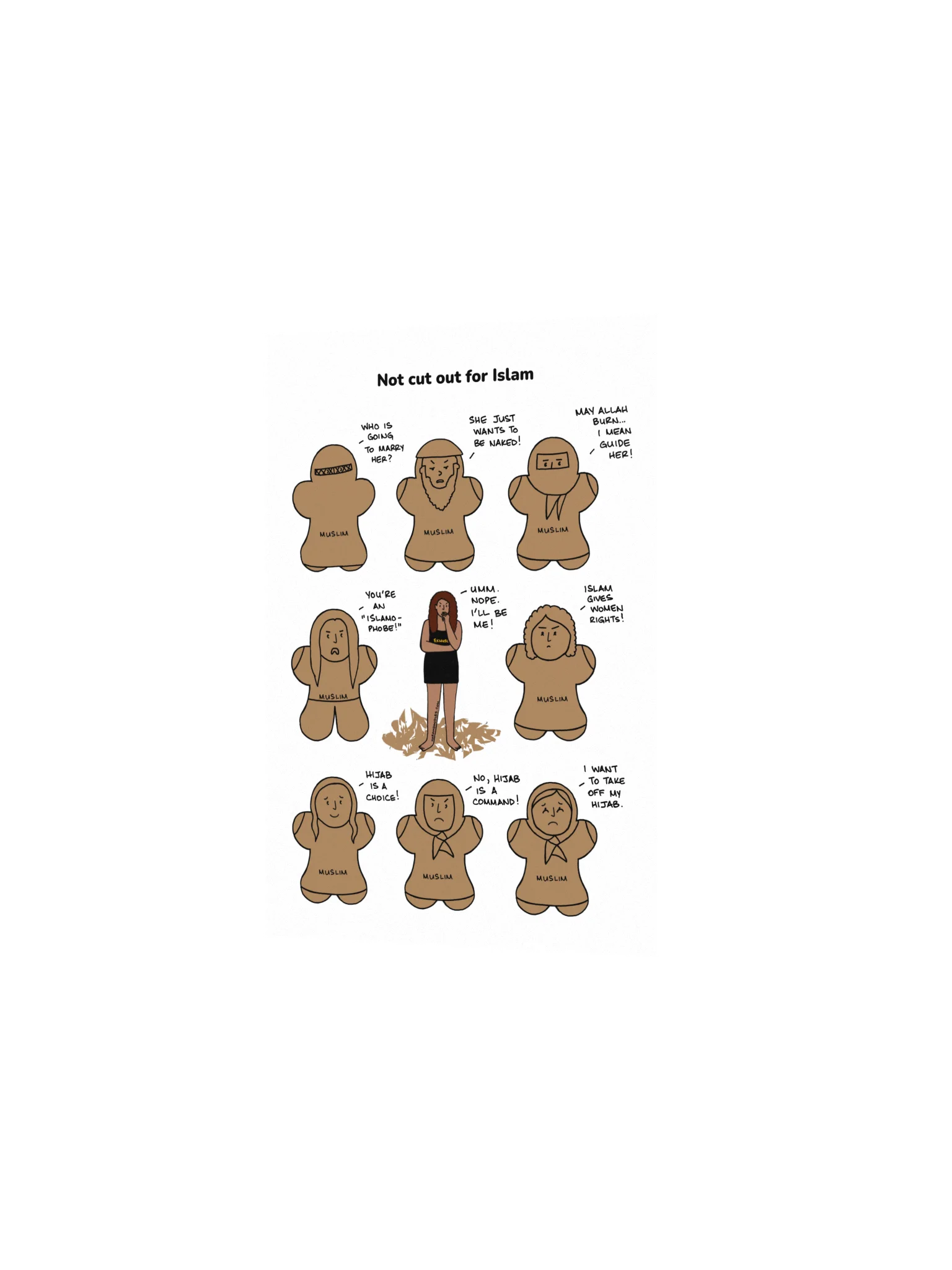 Not Cut Out for Islam Poster product image (2)