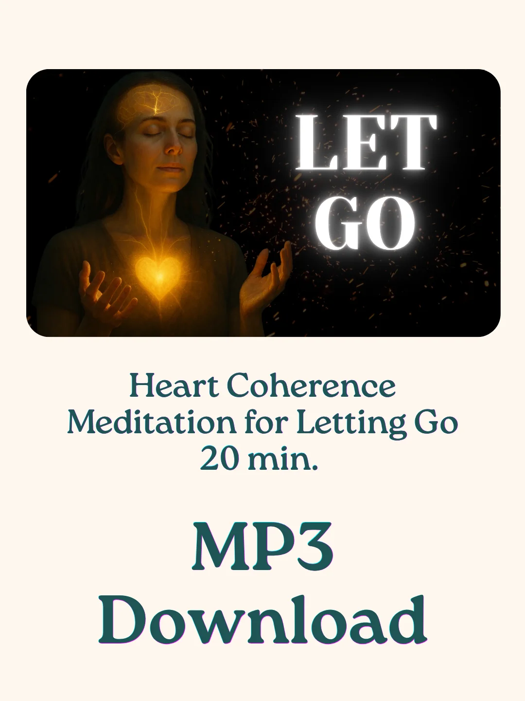 Heart Coherence Meditation for letting GO product image (1)