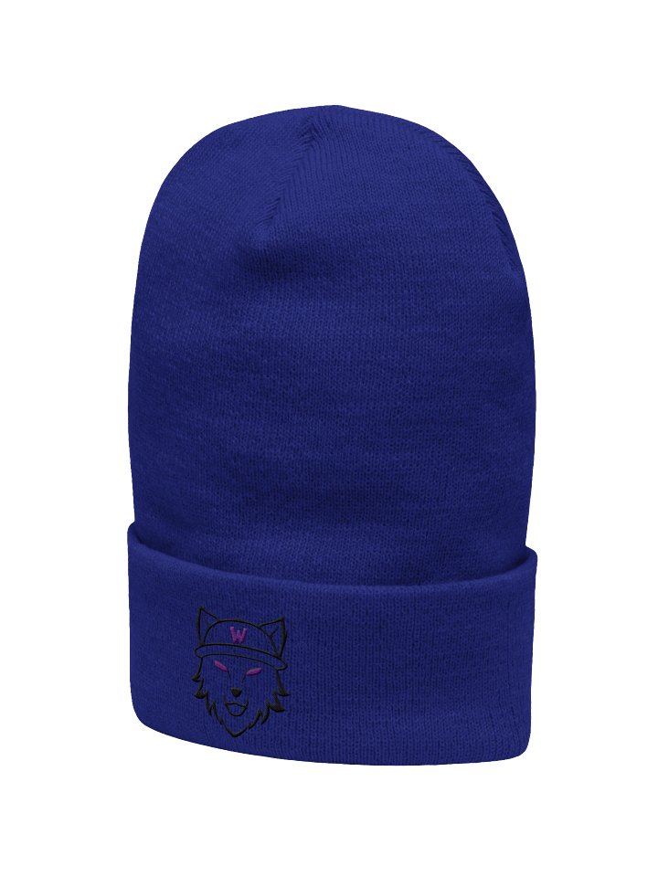wolf_eyed Logo Black Outline Beanie product image (10)