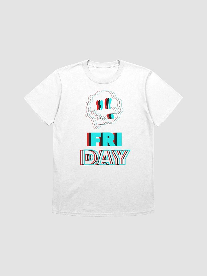 Trippy 3D Friday With Smiley Face Shirt product image (1)