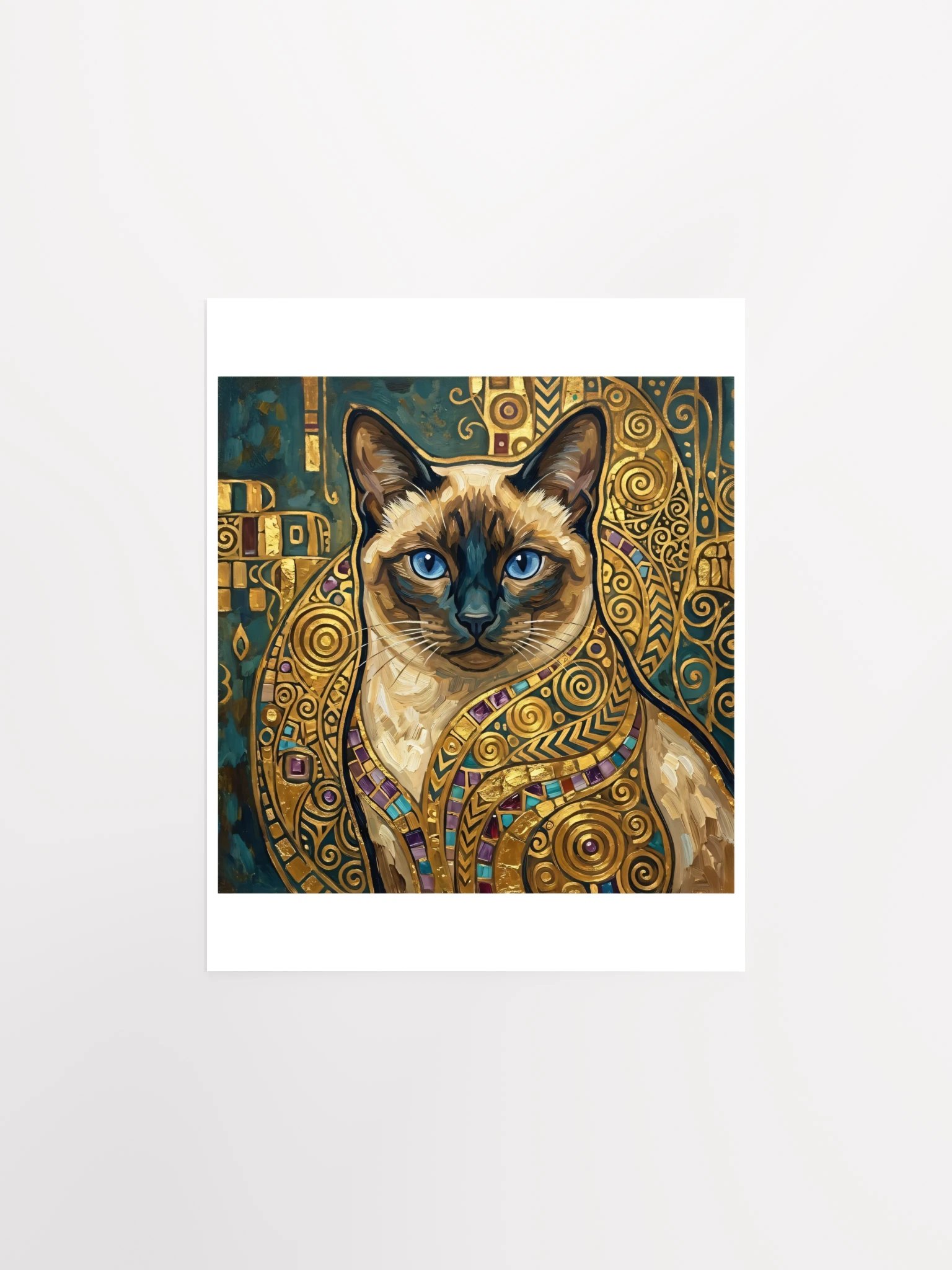 Golden Lady Siamese Poster product image (25)