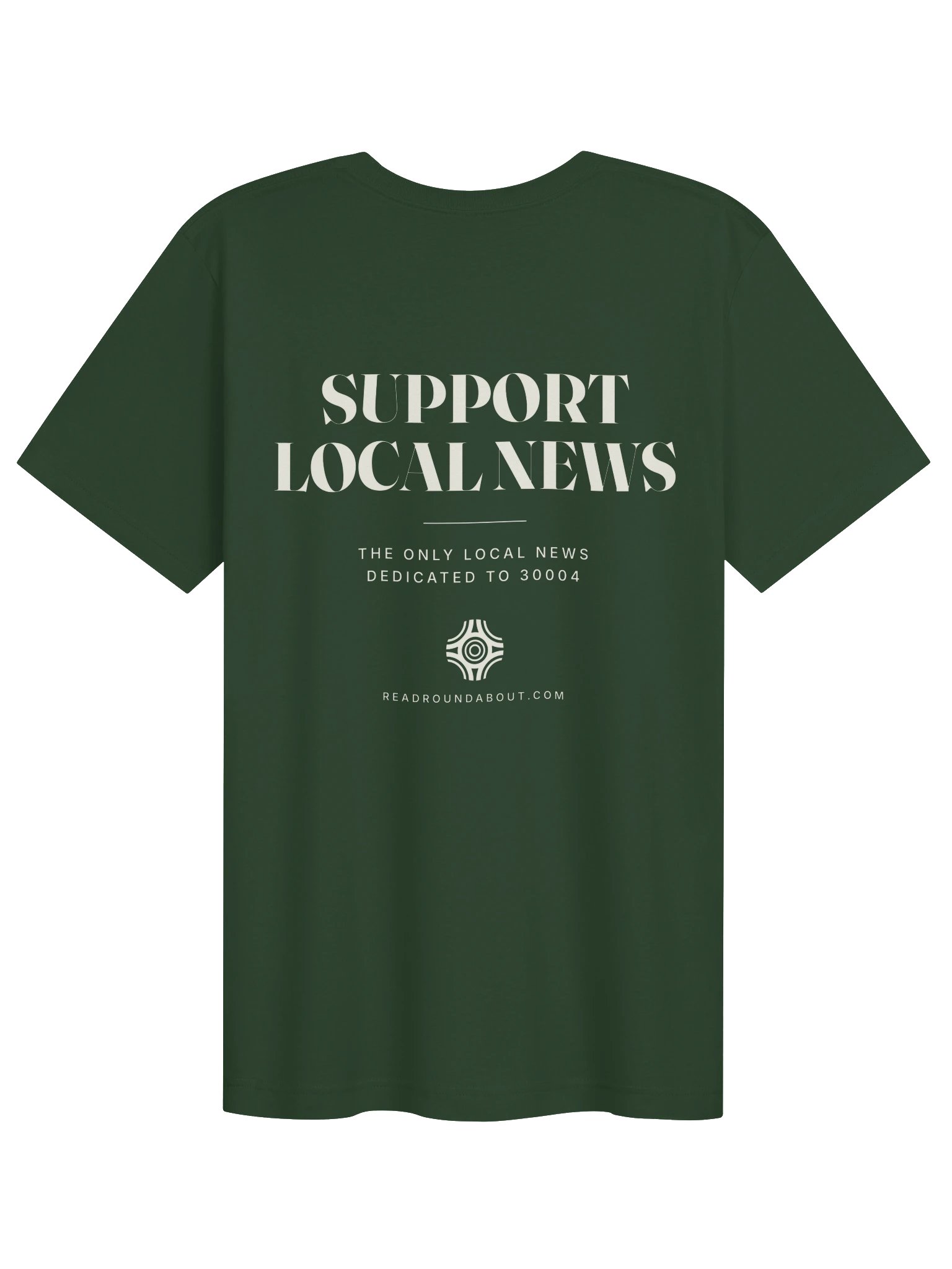 Support Local News Tee (Forest) product image (2)