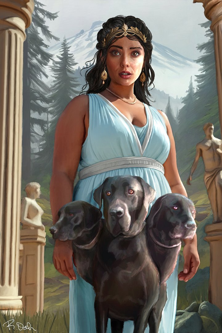 Westside Oracle (Original on Canvas) product image (1)