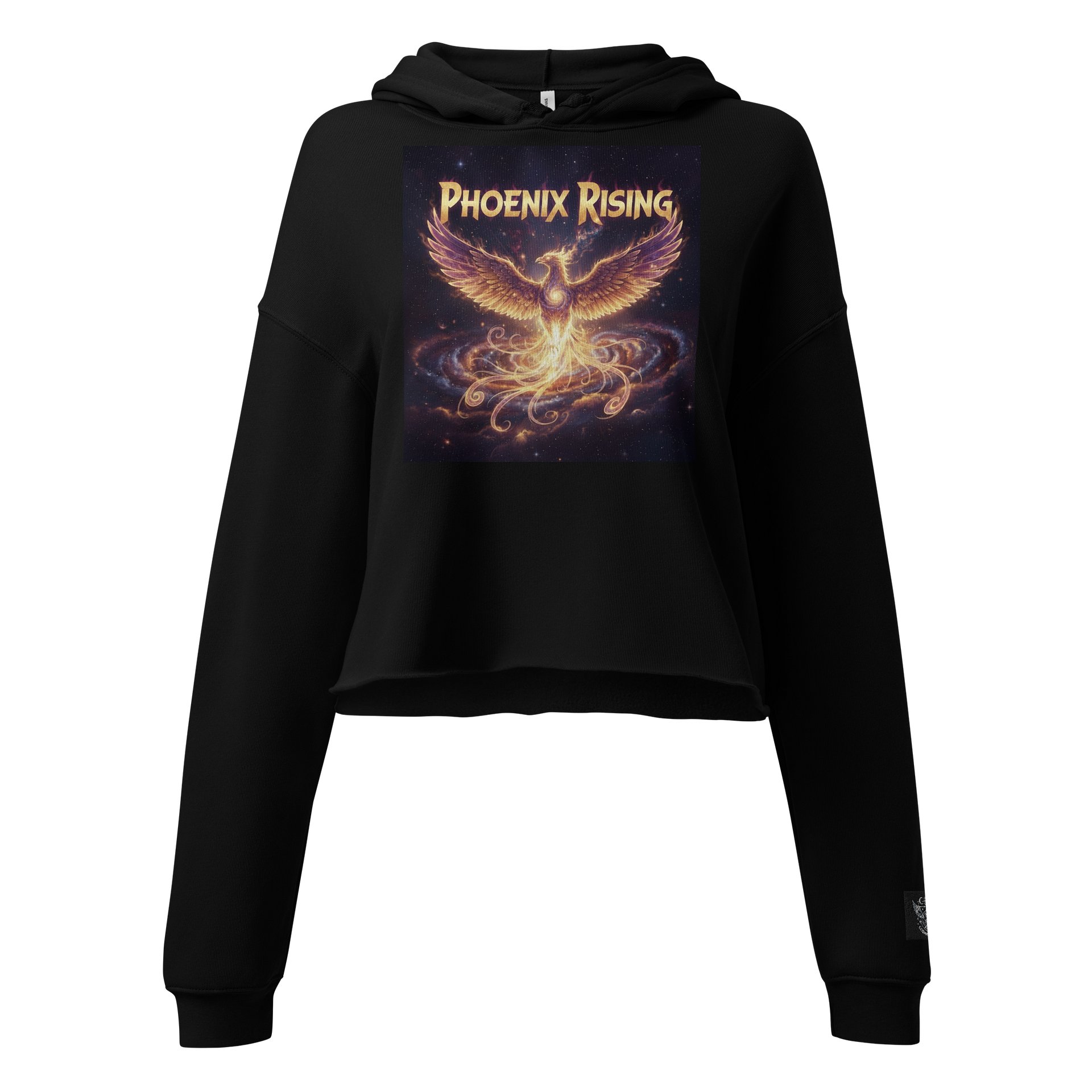 Phoenix Rising -Crop Hoodie product image (1)