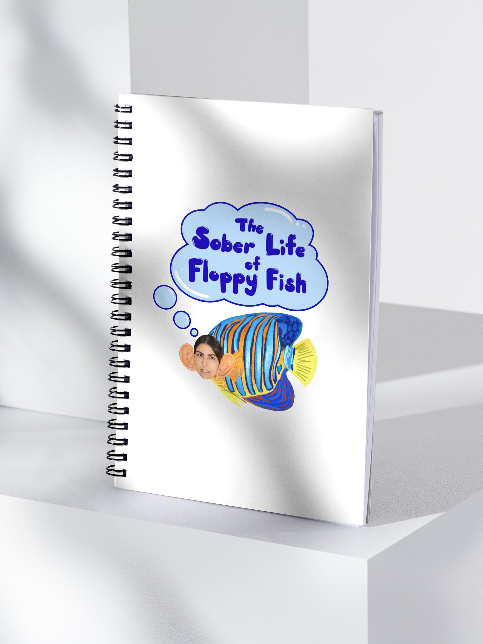 Sober Floppy Fish Note Book product image (4)