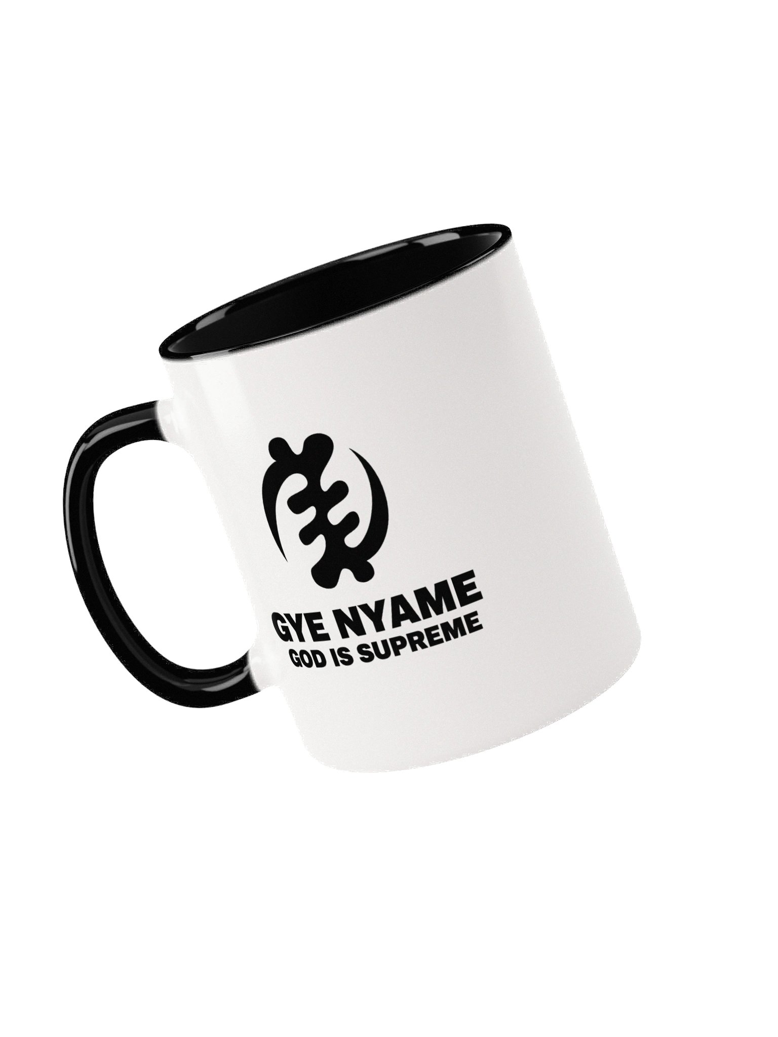 Gye Nyame Ceramic Mug product image (3)