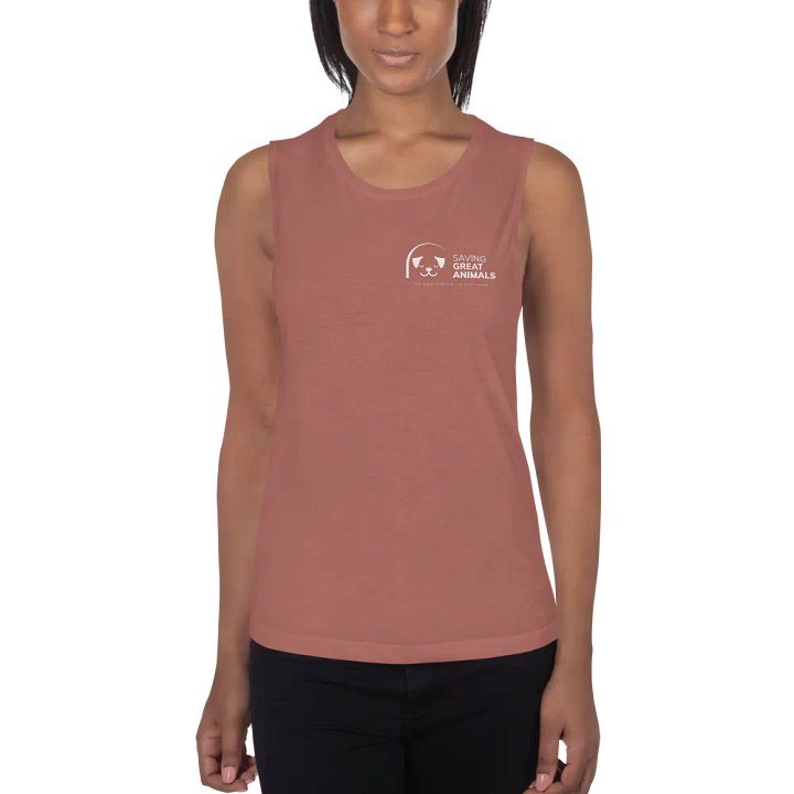 SGA Logo Tank Top - Mauve product image (1)