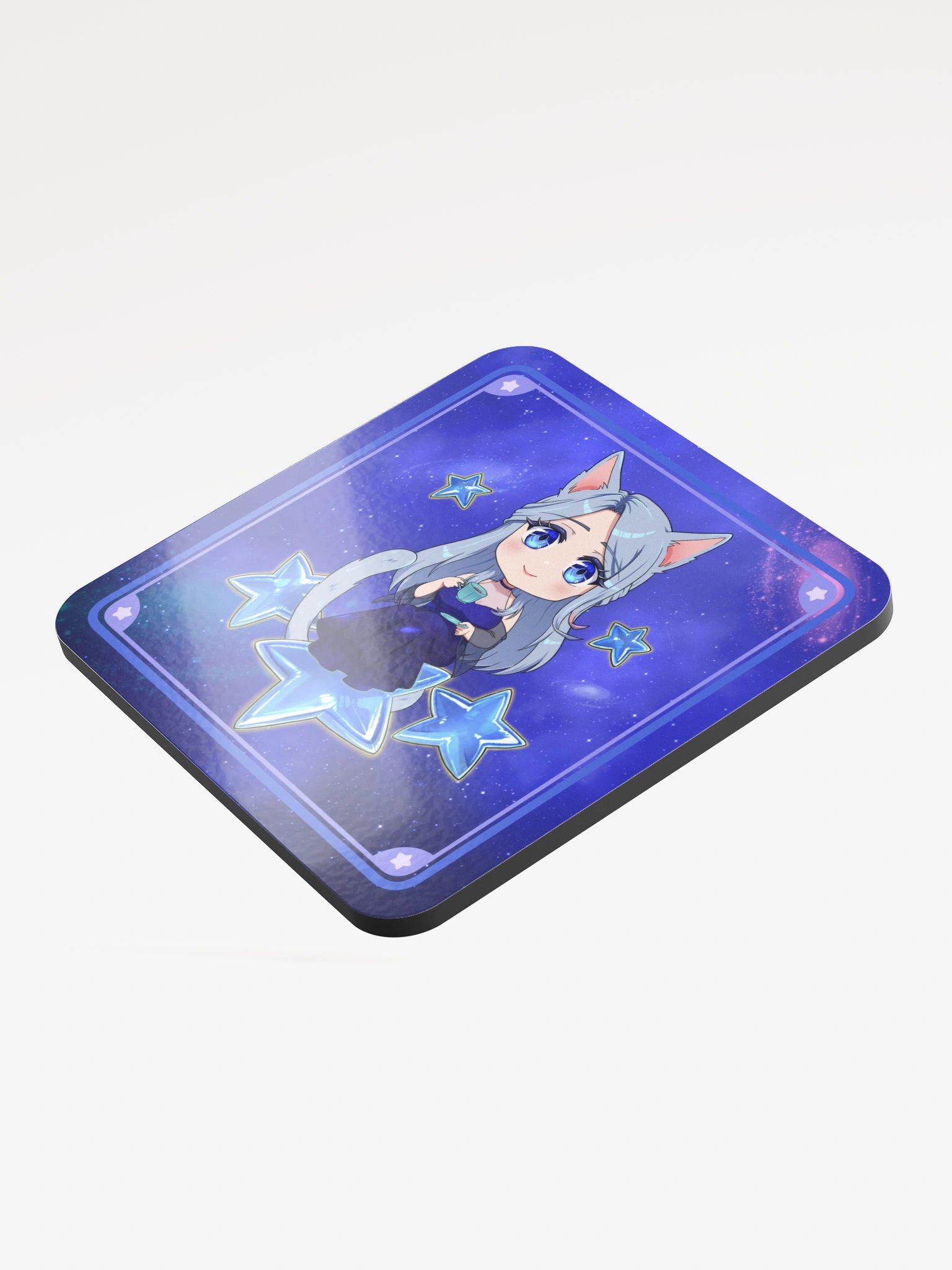 [KystalStar Chibi] Glossed Cork Coaster product image (3)