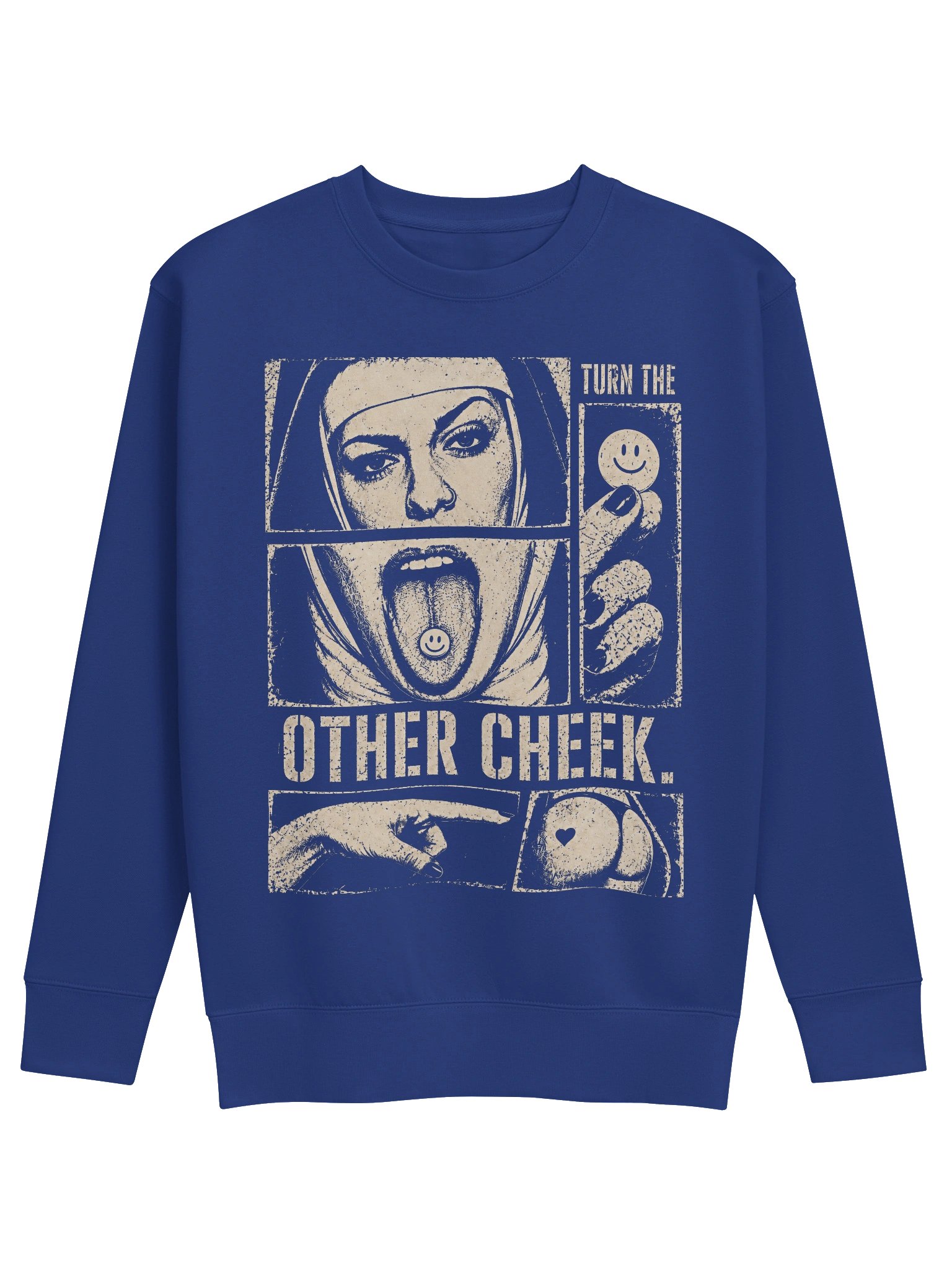 Turn the other cheek premium sweatshirt product image (49)
