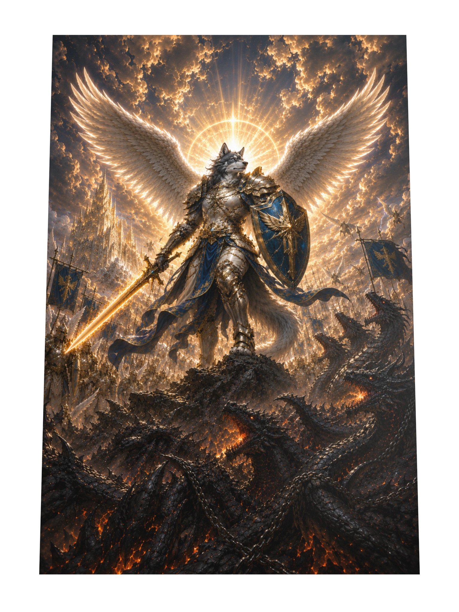 Legions of Dawn — Archangel Michael Poster product image (4)