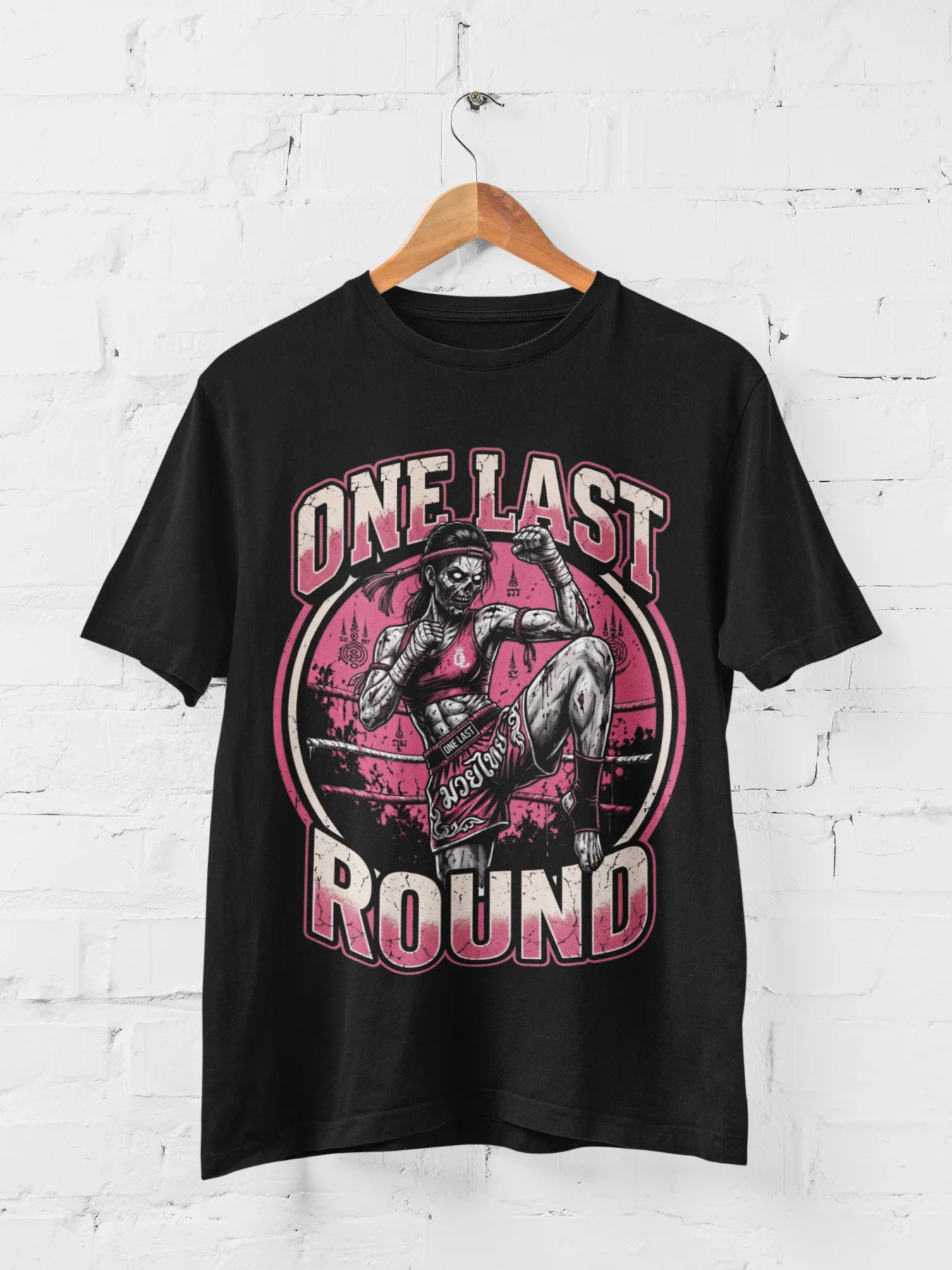 Muay Thai Female Halloween Tee product image (1)