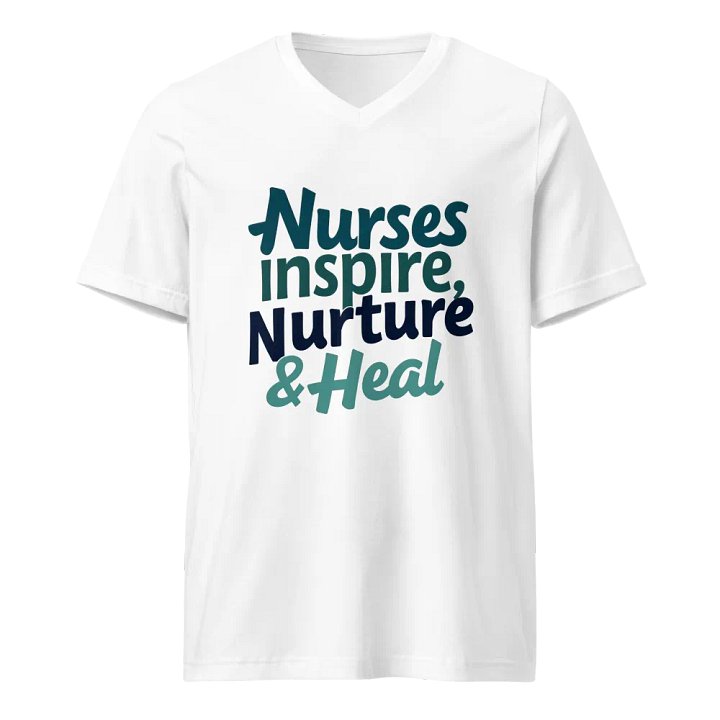 Nurse-Inspired V-Neck Tee product image (1)