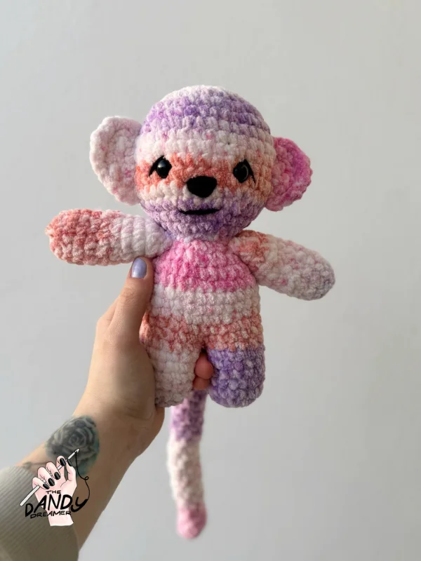 Snuggle Monkey Crochet Pattern | Digital PDF File product image (5)