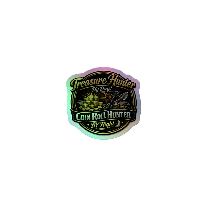 Treasure Hunter Day & Night Holographic Sticker Set product image (1)