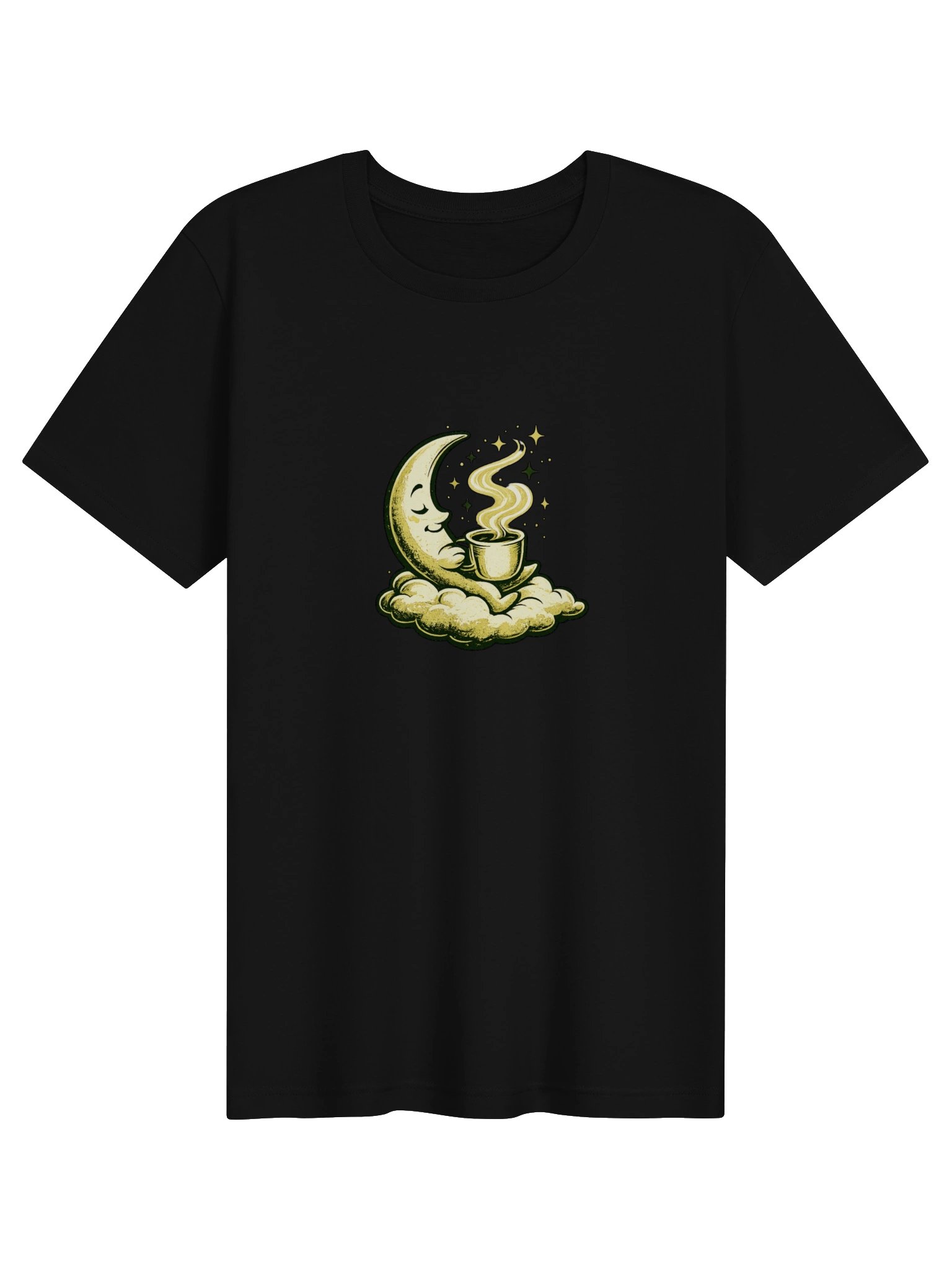 Moonlight Coffee – A Sip Among the Stars | Women’s T-Shirt product image (4)