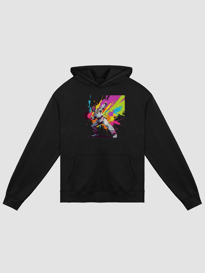 AS Colour Unisex Premium Oversized Hoodie ( D_0144_Color Kick Taekwondo Boy of the Streets ) product image (3)