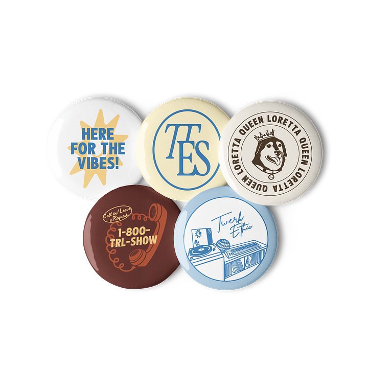 The Twerk Ethic Show Pins product image (2)
