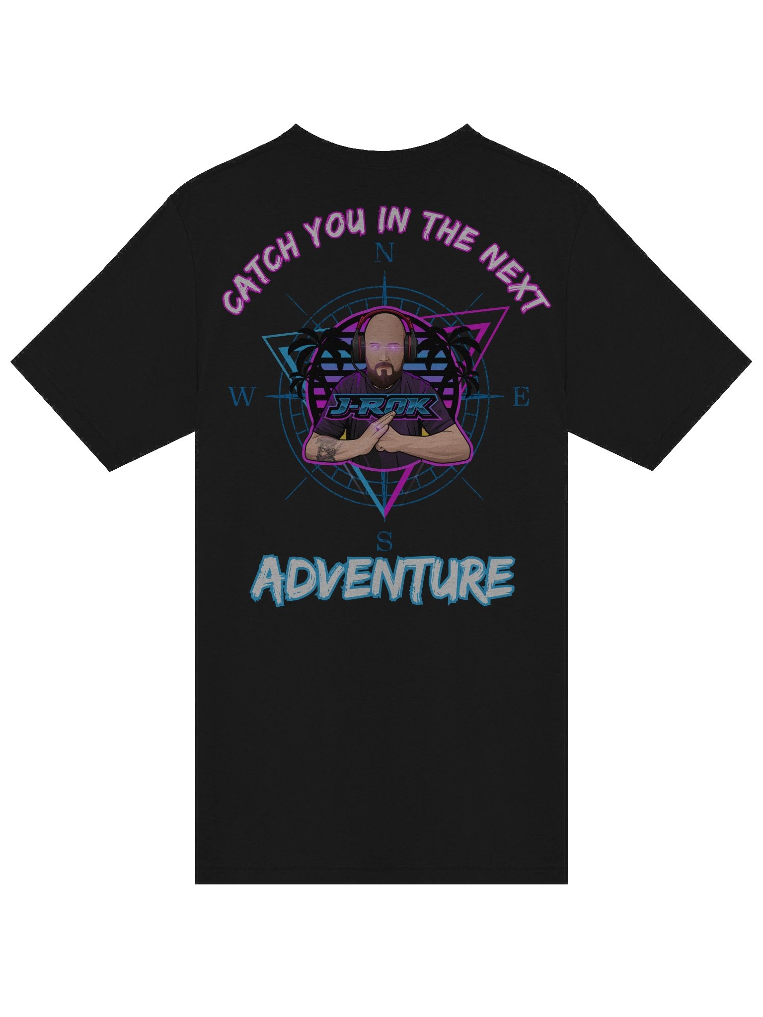 Large "Catch you in the Next Adventure" logo Back product image (30)