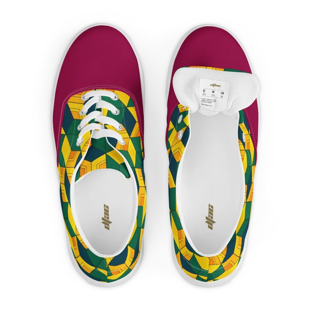 Giyuu Canvas Shoes MAROON product image (6)