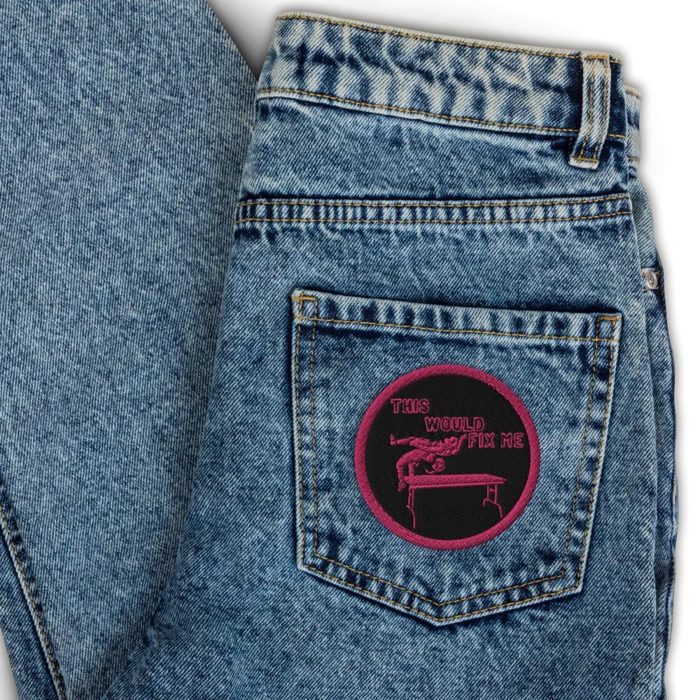 Fix Me Embroidered Patch product image (3)