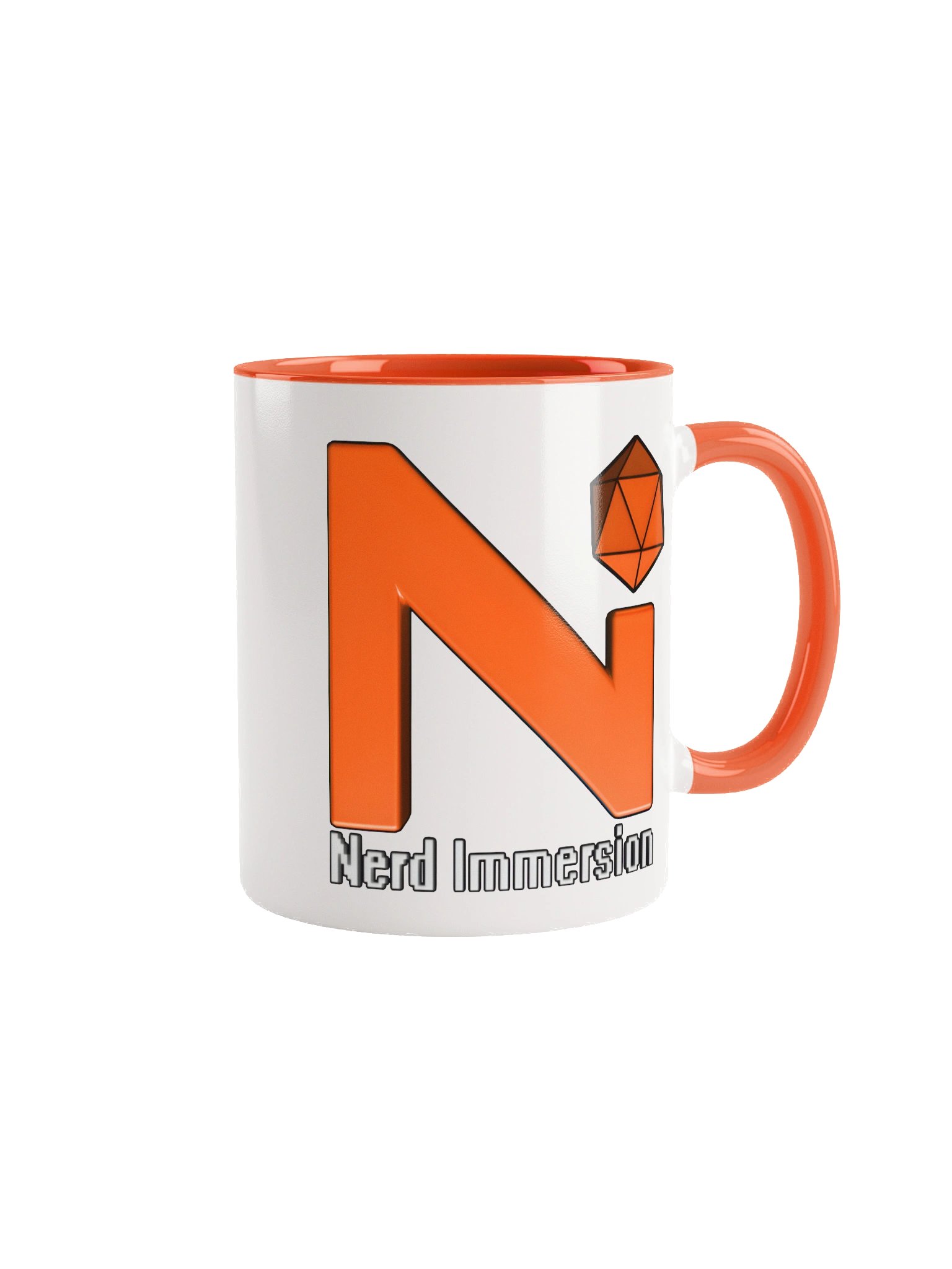 Nerd Immersion Coffee Mug (Orange) product image (1)
