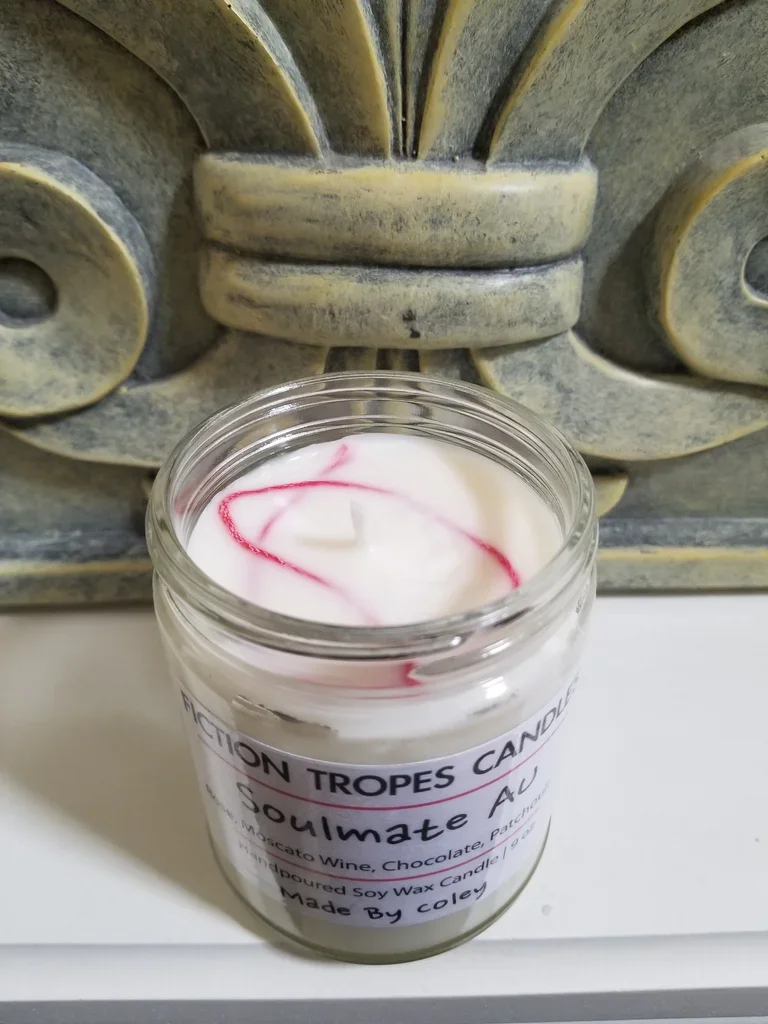 Soulmate AU Candle (Fiction Tropes Candles) product image (4)