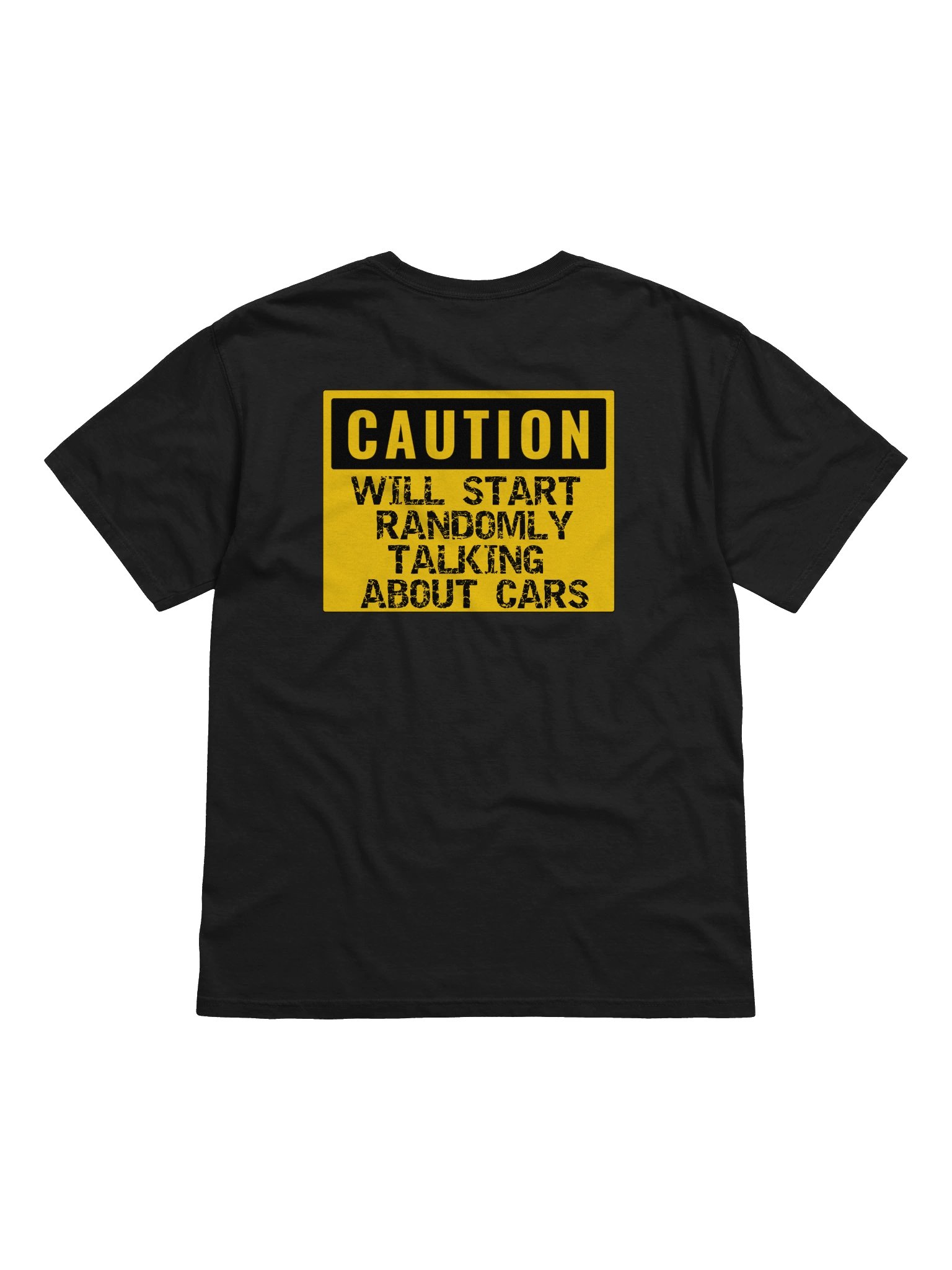 Will Start Randomly Talking About Cars Shirt CAUTION product image (7)